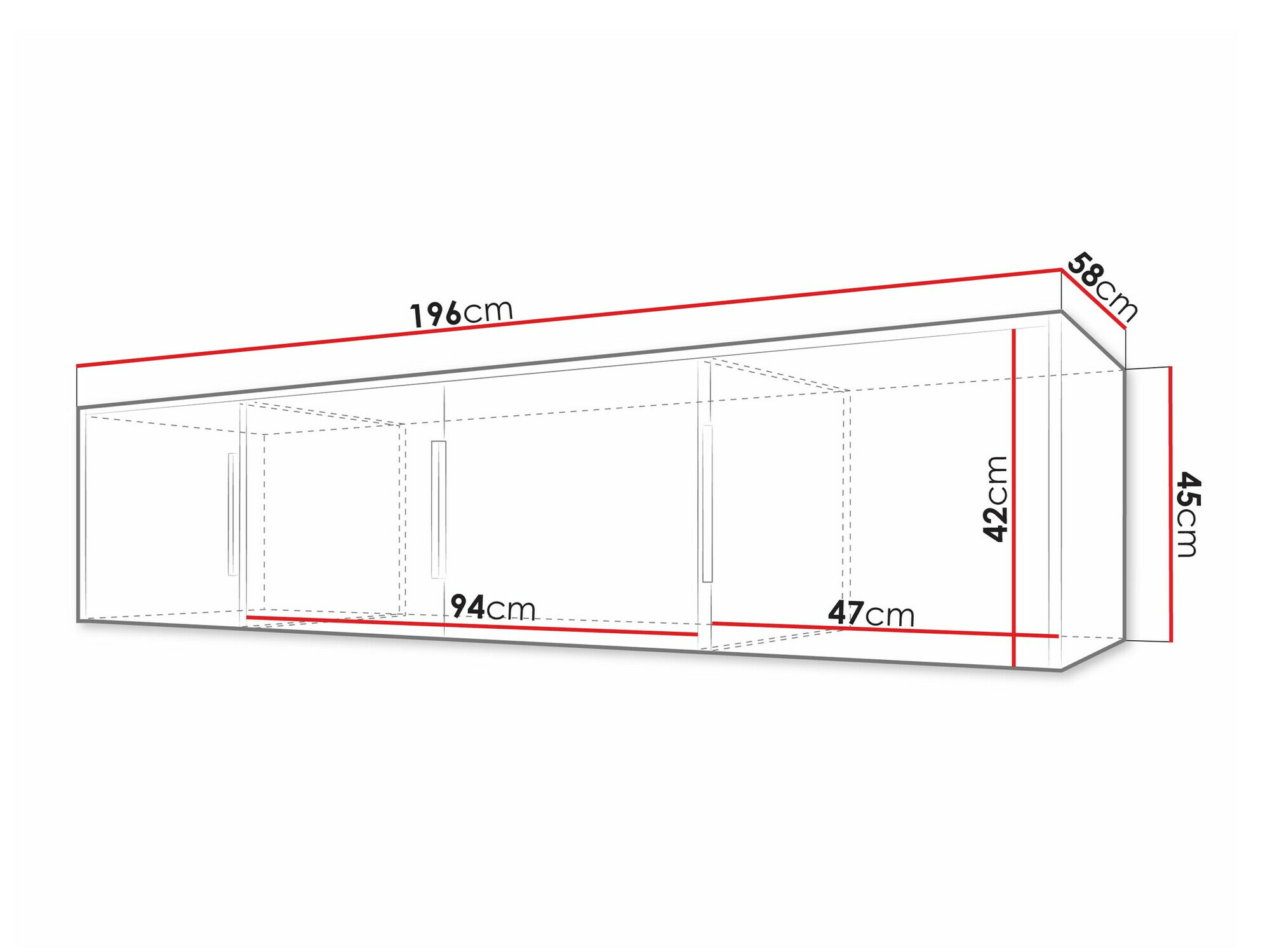 Ormar Enolevo 108 (Vellington hrast)