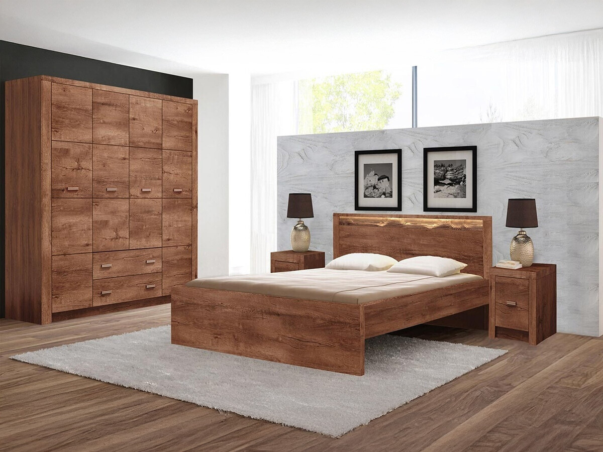 Set spavaća soba Serfeno 120 (Pepeo)