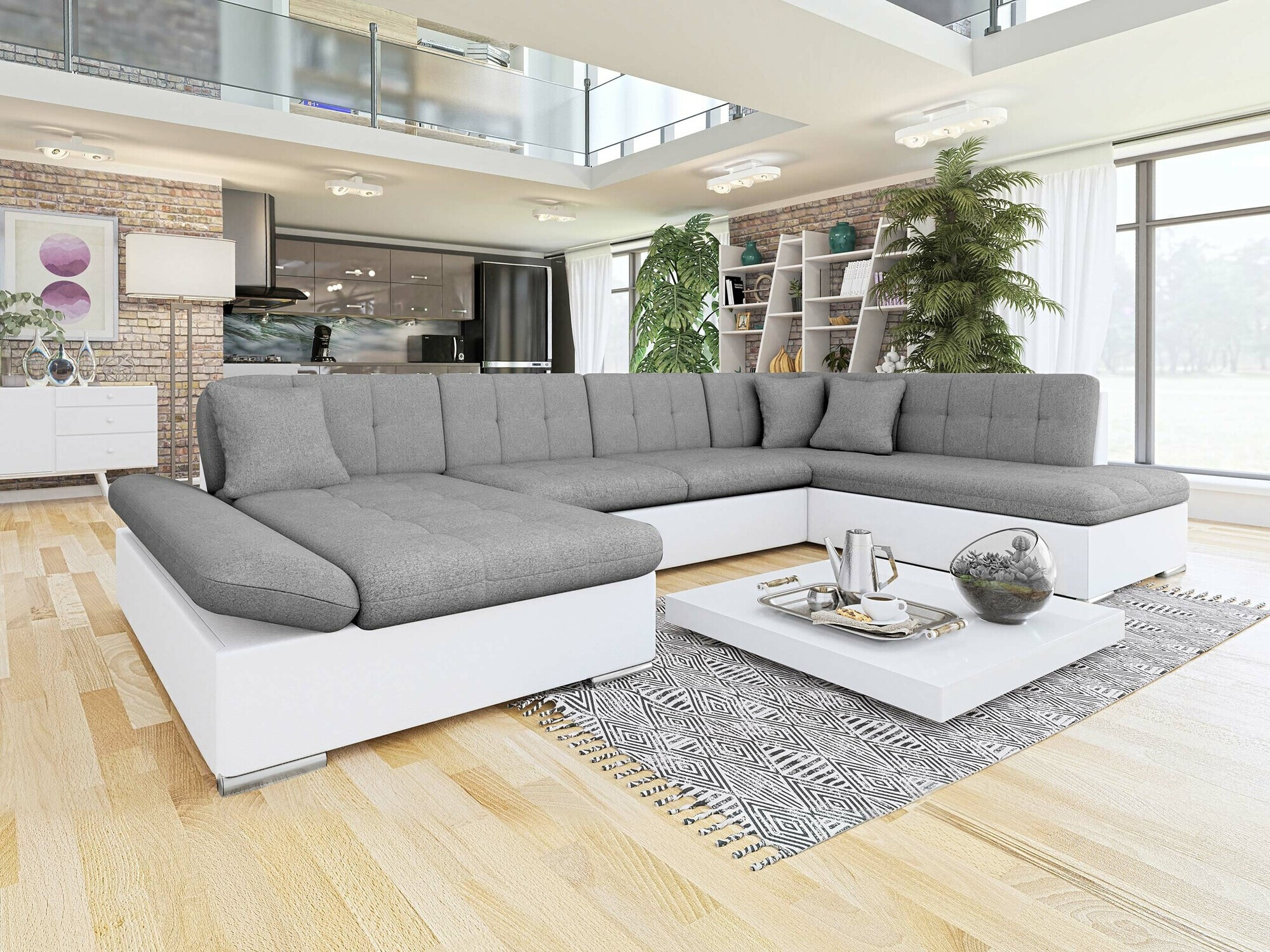Ugaona sofa Comfivo 150 (Soft 017 + Soul 17)