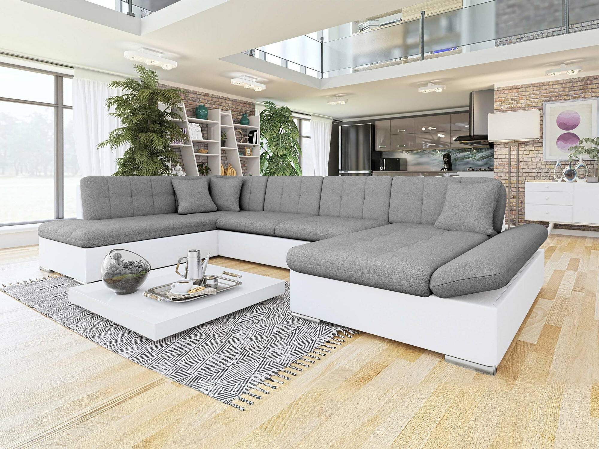 Ugaona sofa Comfivo 150 (Soft 017 + Soul 17)