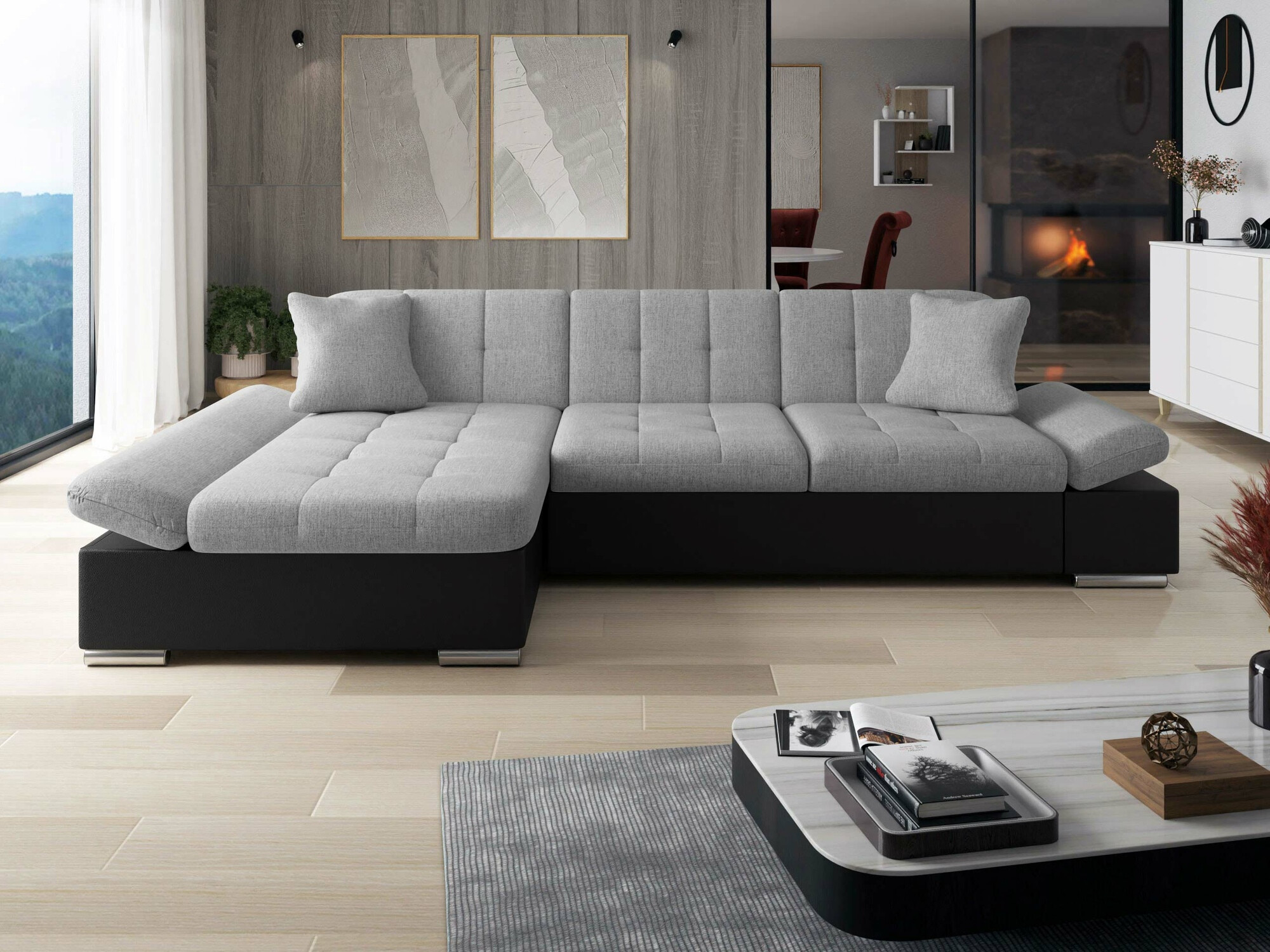 Ugaona sofa Comfivo 219 (Soft 011 + Soul 17)