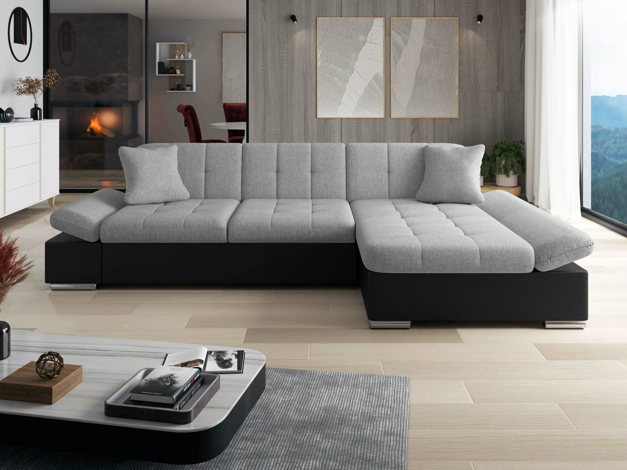 Ugaona sofa Comfivo 152 (Soft 011 + Soul 17)