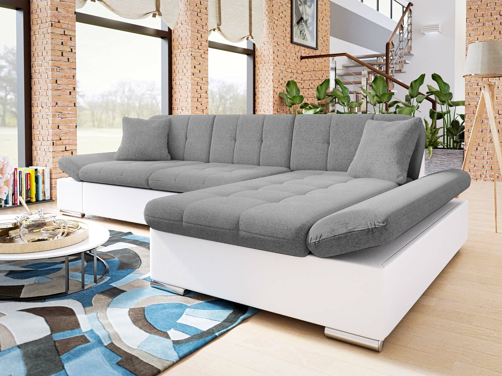 Ugaona sofa Comfivo 152 (Soft 017 + Soul 17)