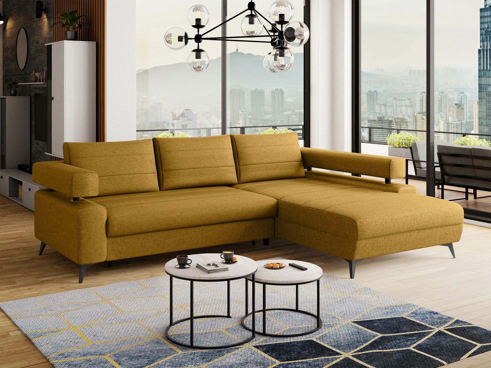 Ugaona sofa Lincoln 199 (Primo 48)