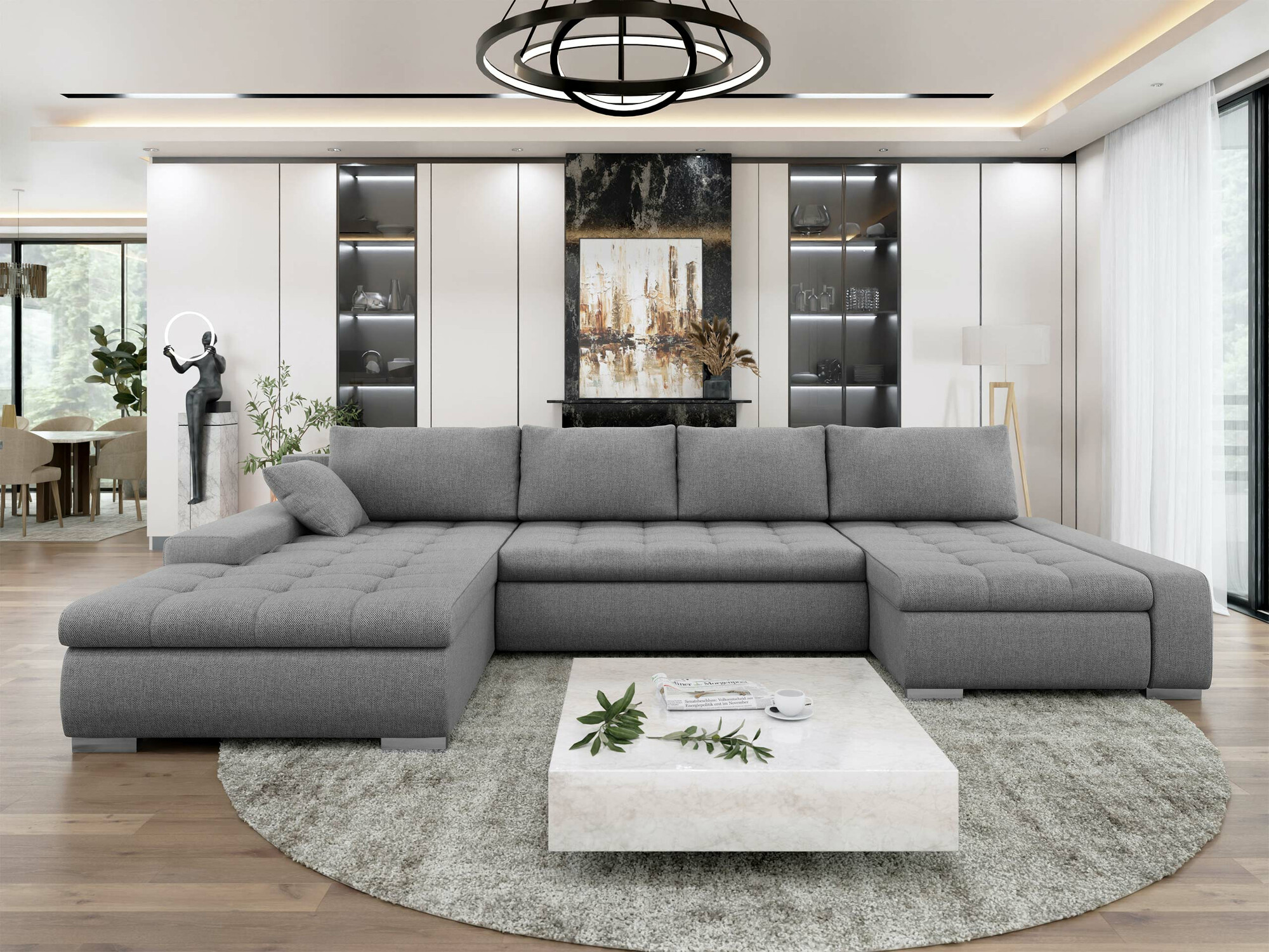 Ugaona sofa Comfivo 106 (Soul 17)