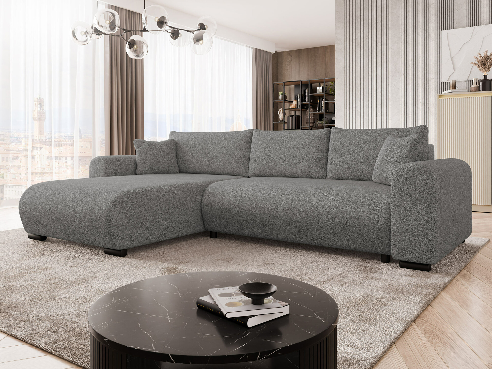 Ugaona sofa Comfivo 410 (Velo 635)