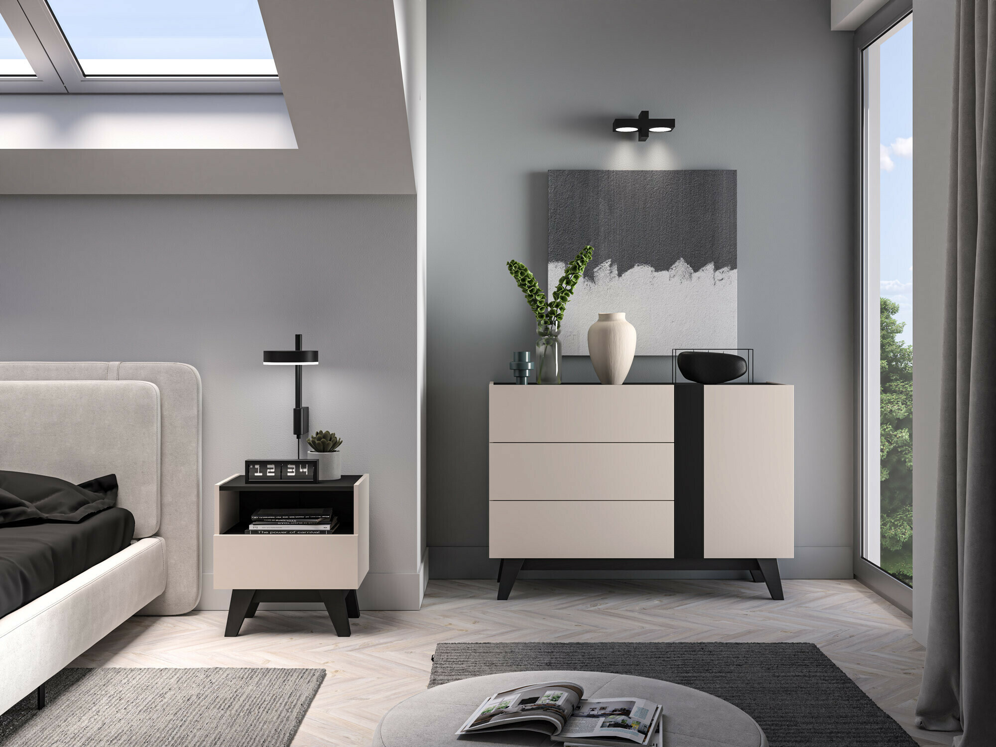 Noćni ormarić Evateno 105