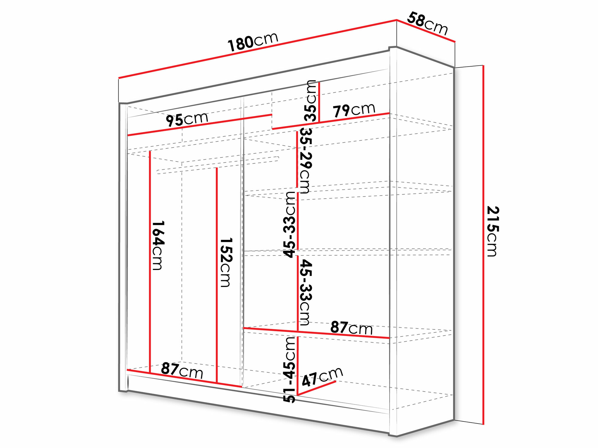 Ormar Closico 106 (Kašmir)