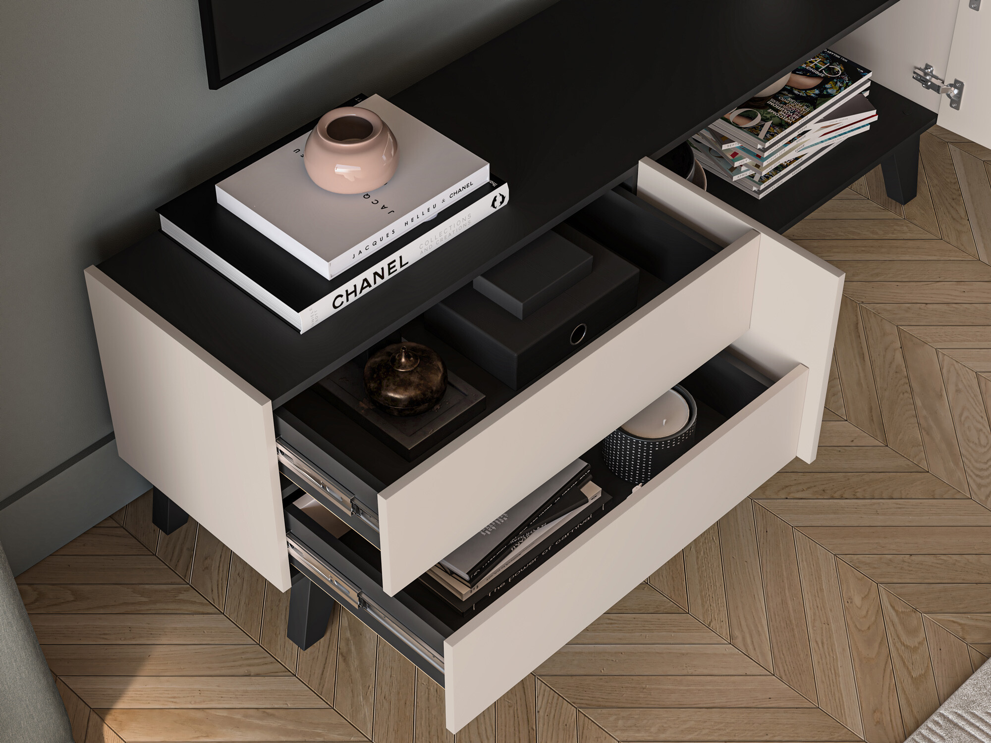 TV komoda Evateno 104