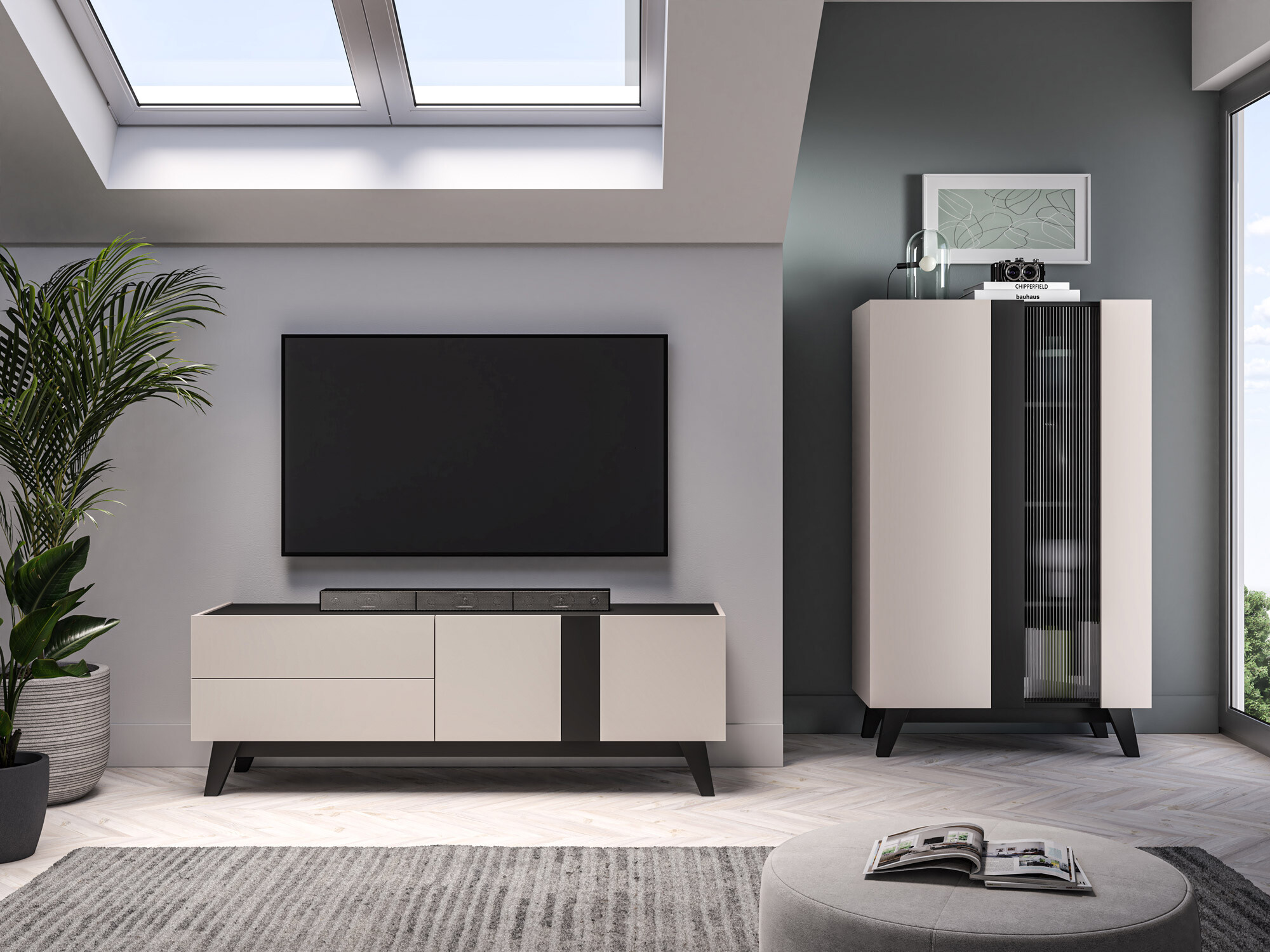 TV komoda Evateno 104