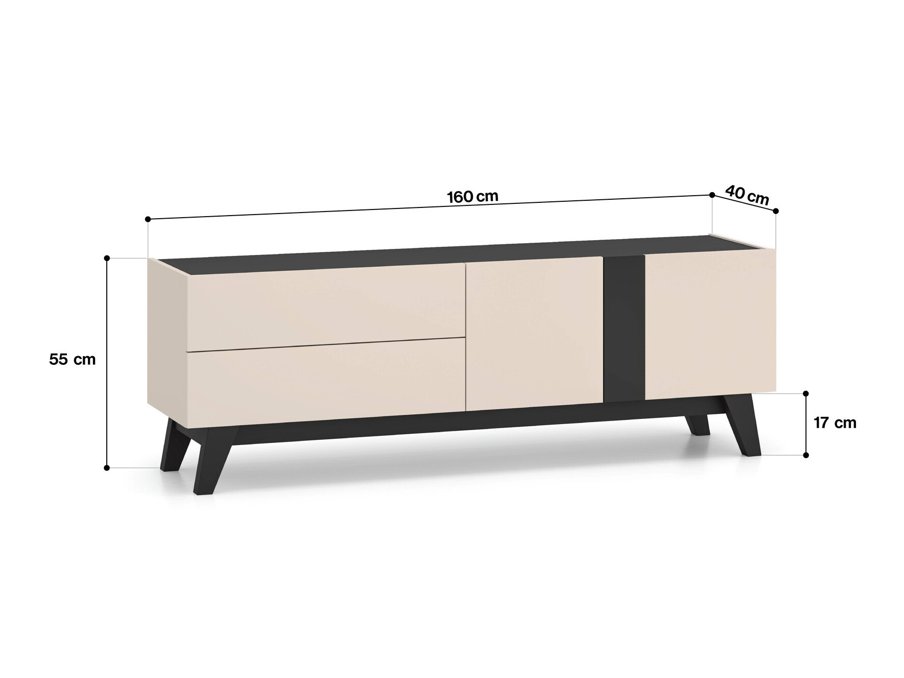 TV komoda Evateno 104