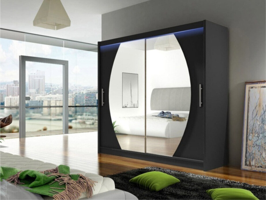 Ormar Closico 102 (Crno)