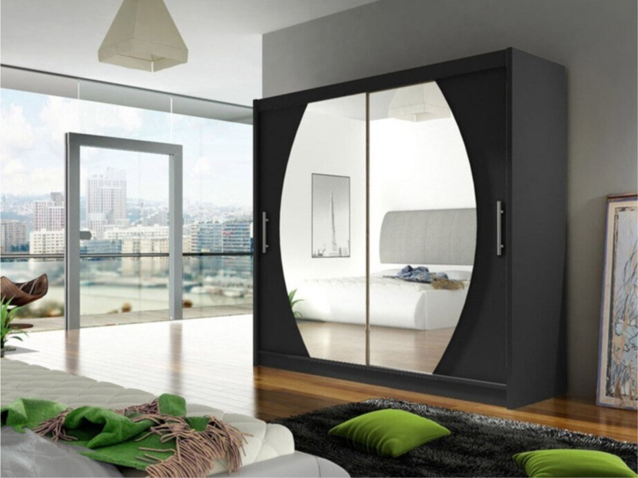 Ormar Closico 102 (Crno)