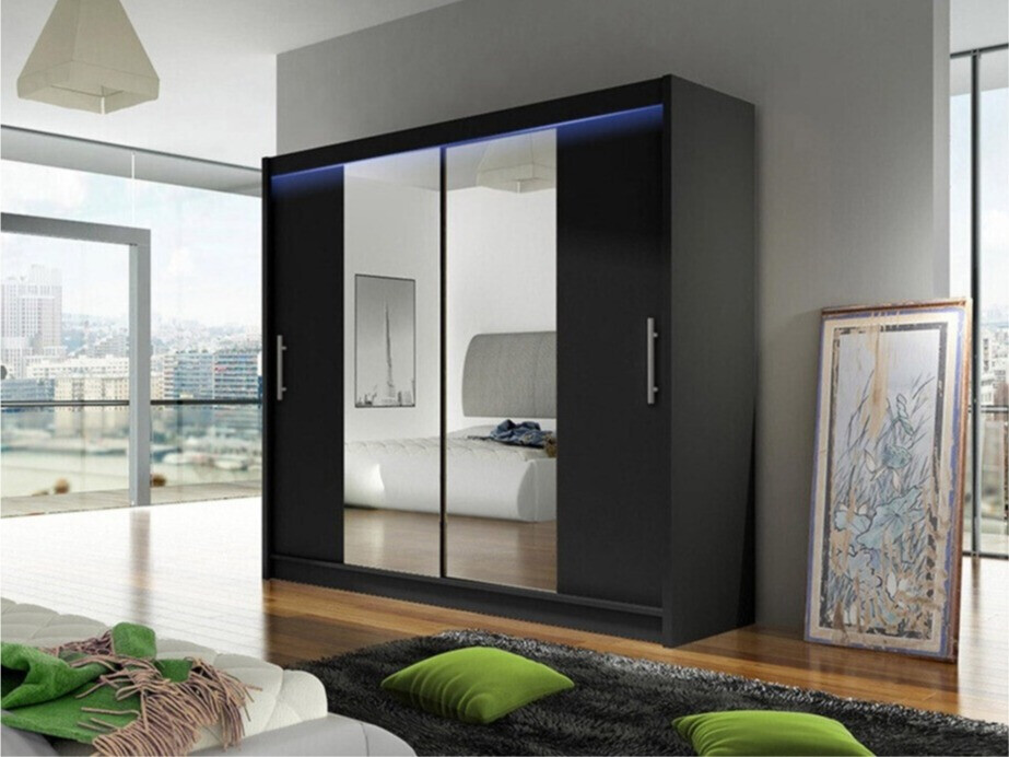 Ormar Closico 123 (Crno)