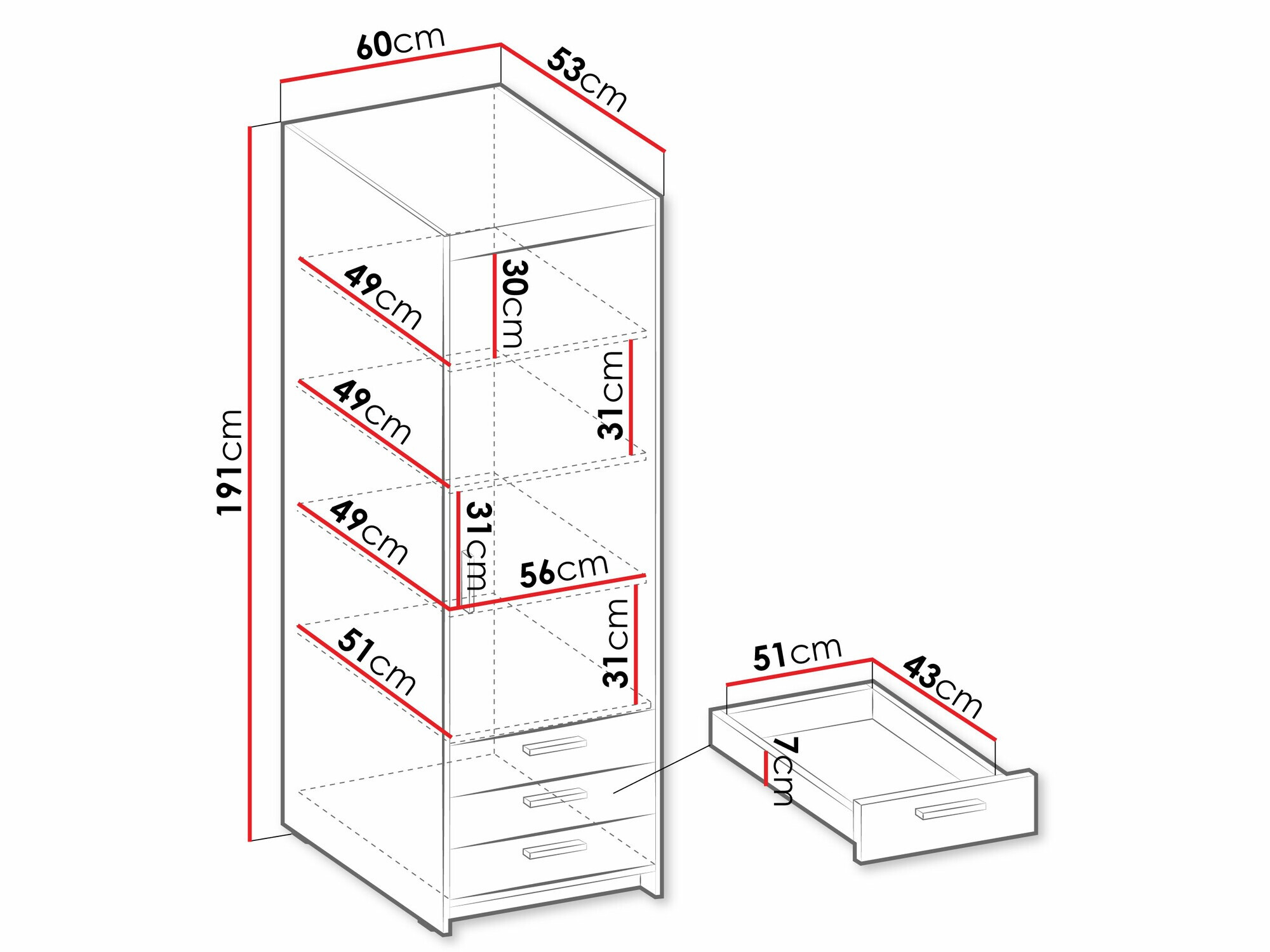 Polica Novduni 110 (Храст лефкас)