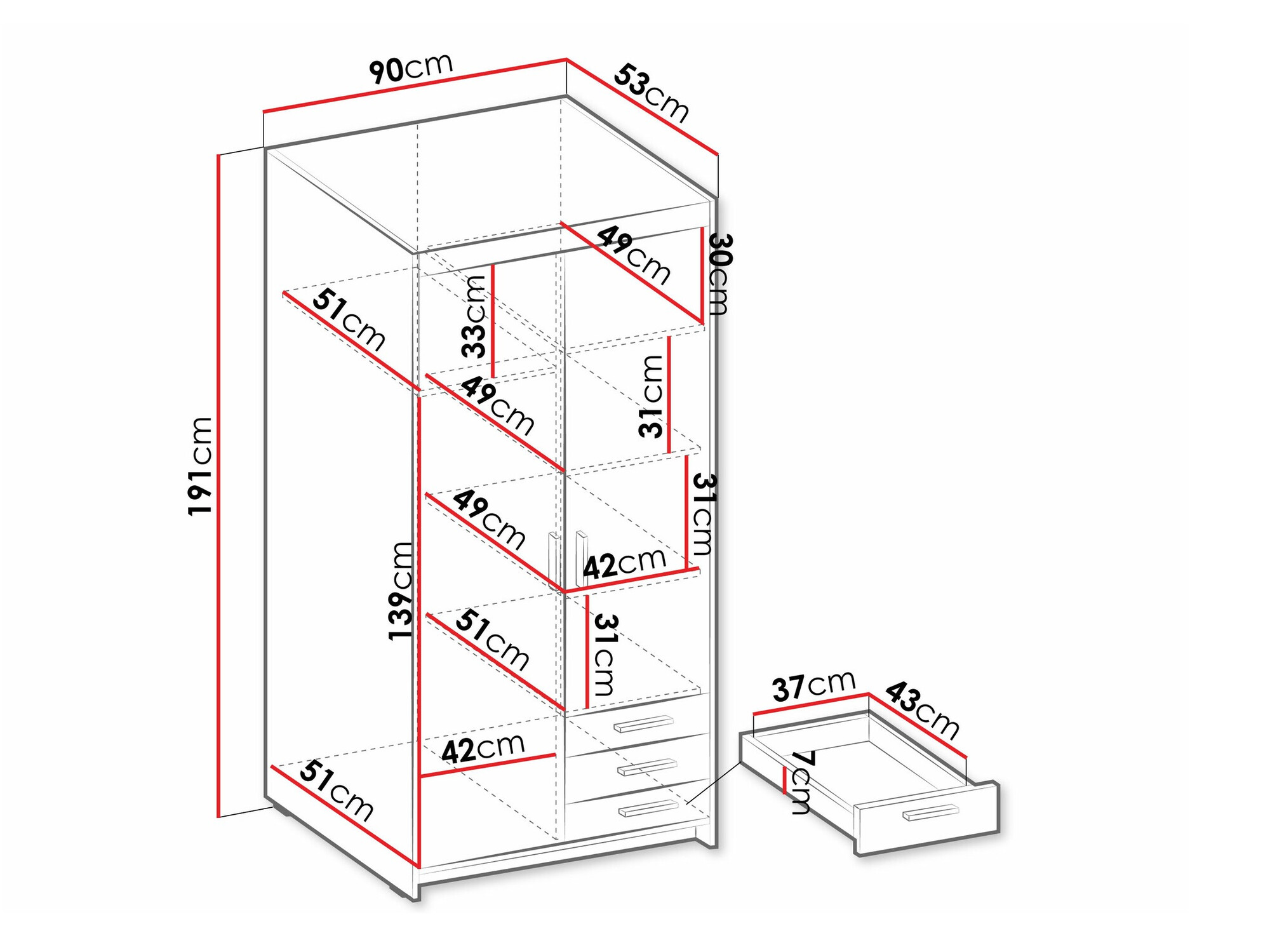 Ormar Novduni 112 (Храст лефкас)