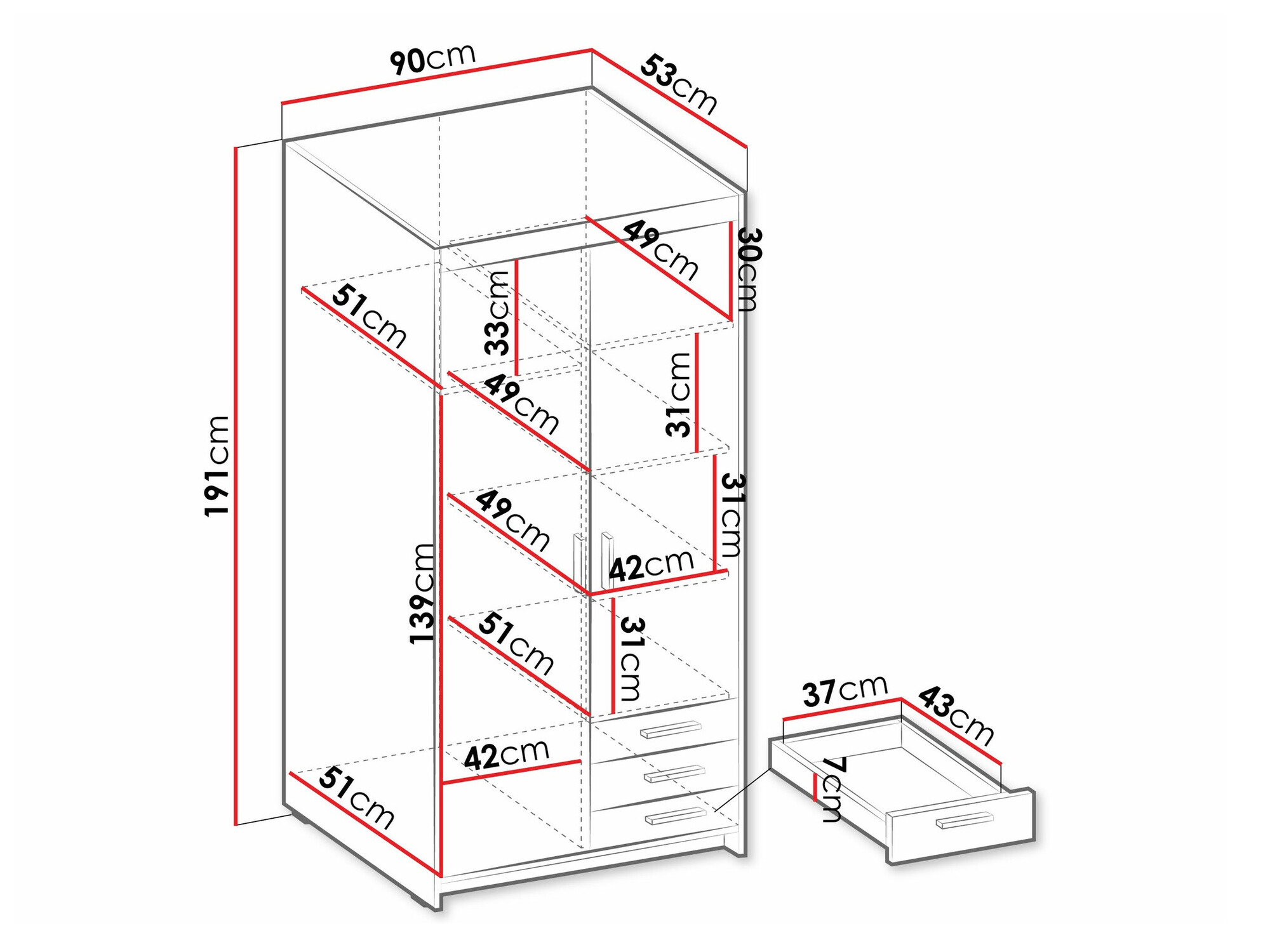 Ormar Novduni 112 (Sonoma hrast)