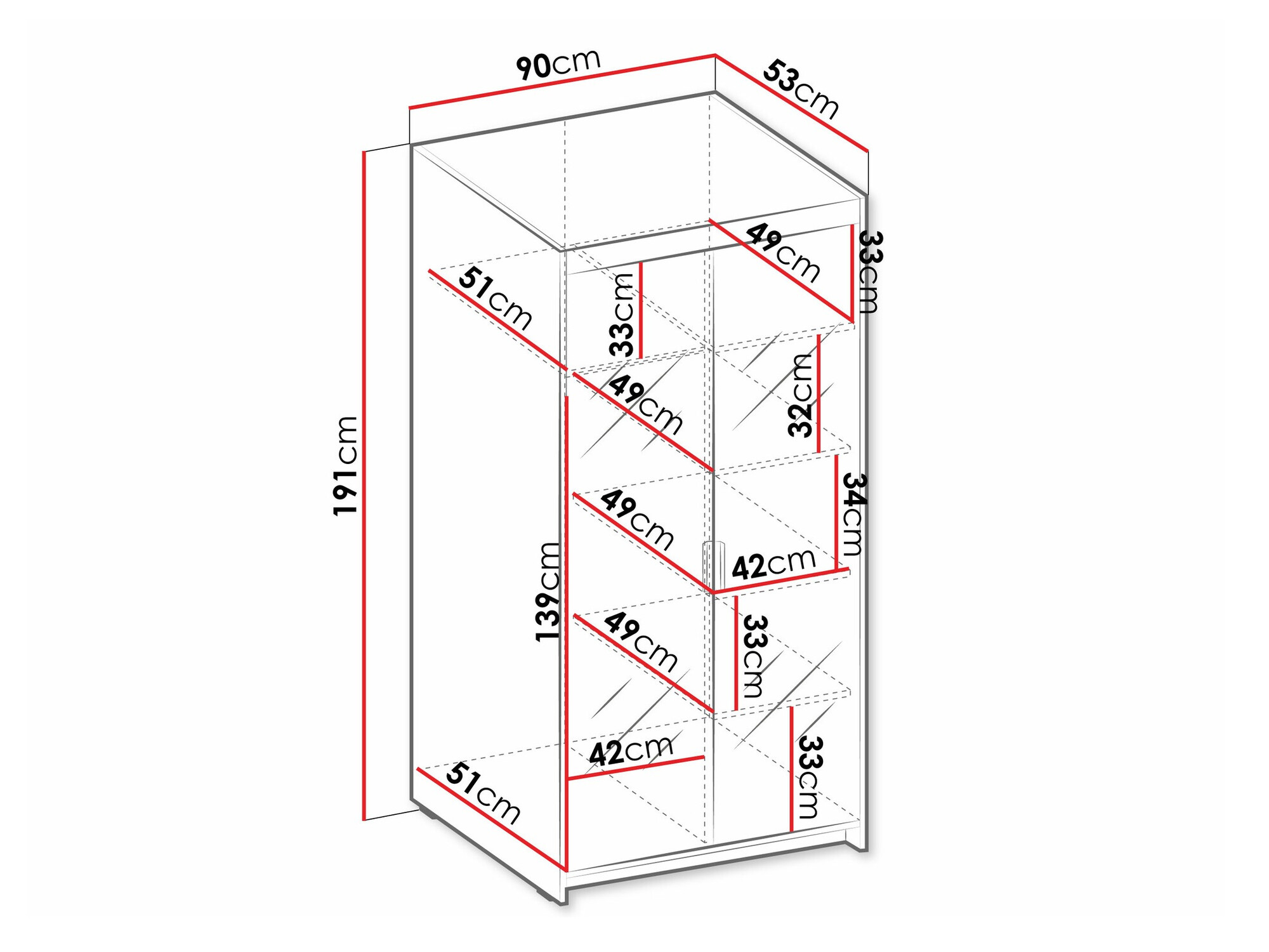 Ormar Novduni 114 (Sonoma hrast)
