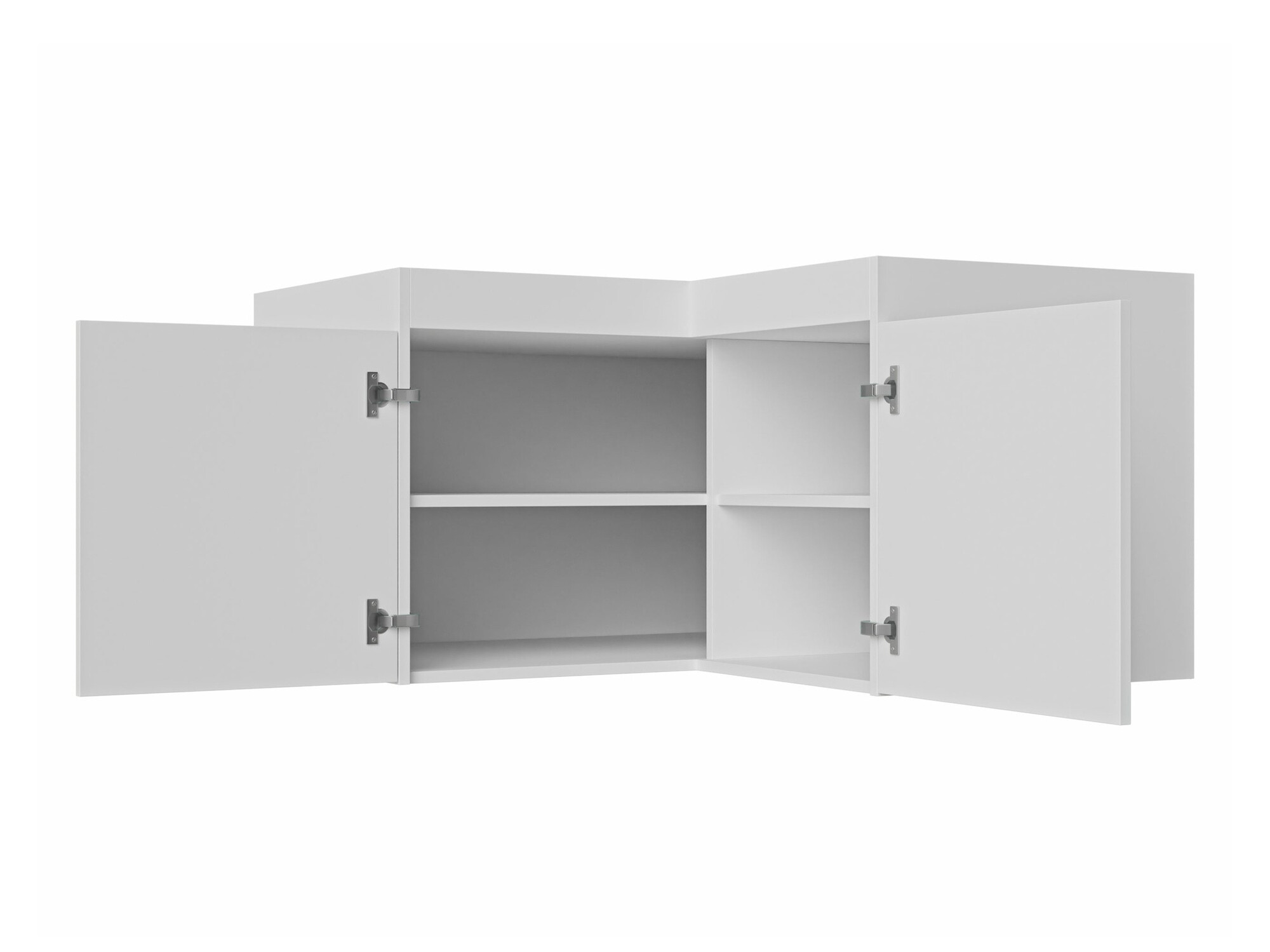 Ugaoni ormar Novduni 118 (Belo)