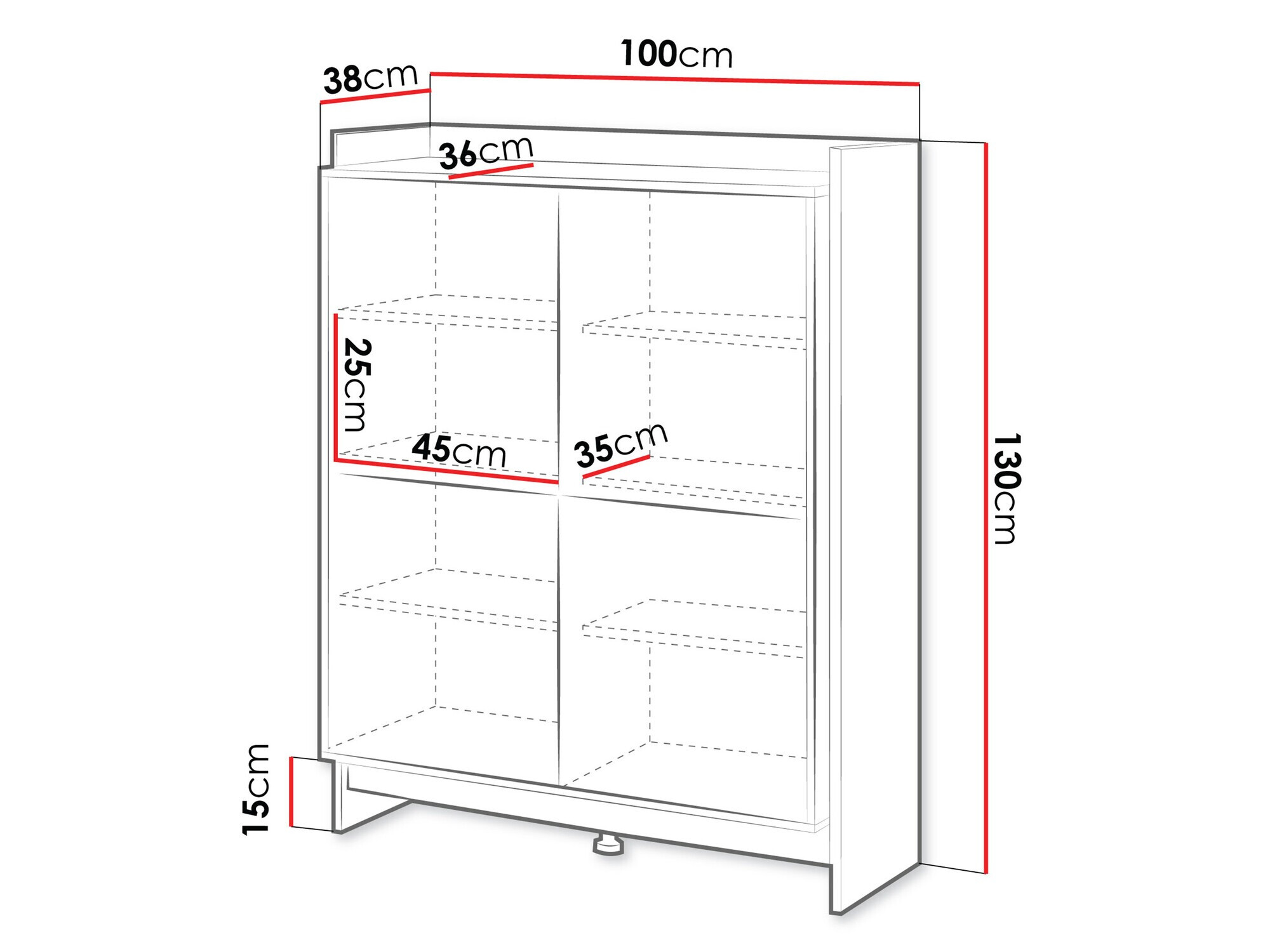 Ormarić Mavnoli 100