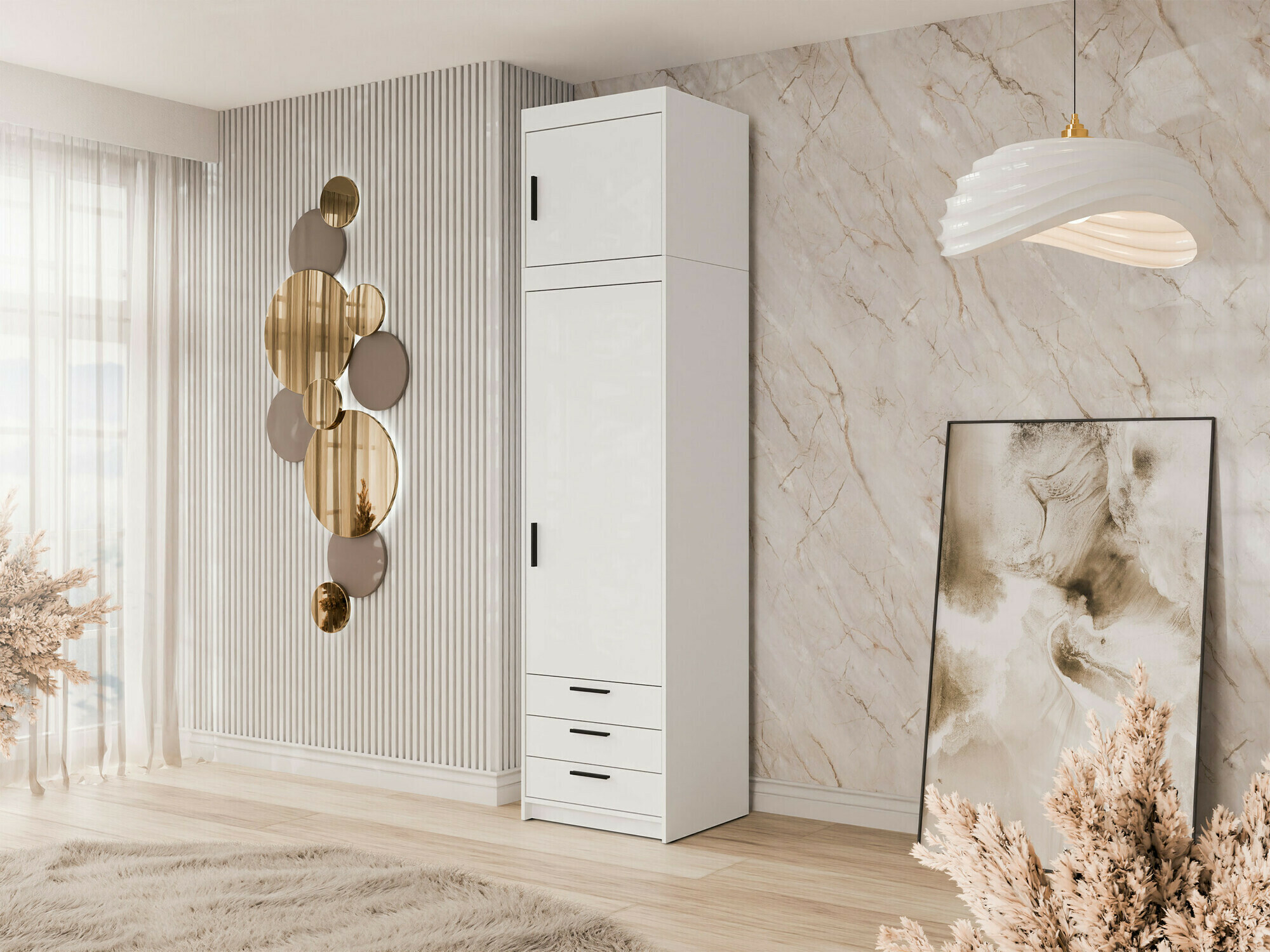 Ormarić Novduni 117 (Belo)