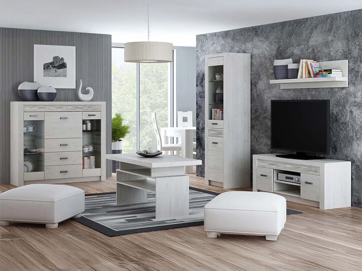 Polica Serfeno 102 (Craft vhite)