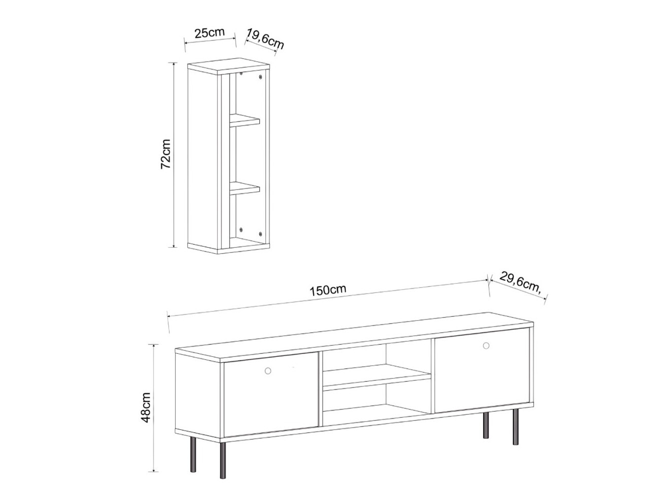 Set za dnevnu sobu Asheboro 162