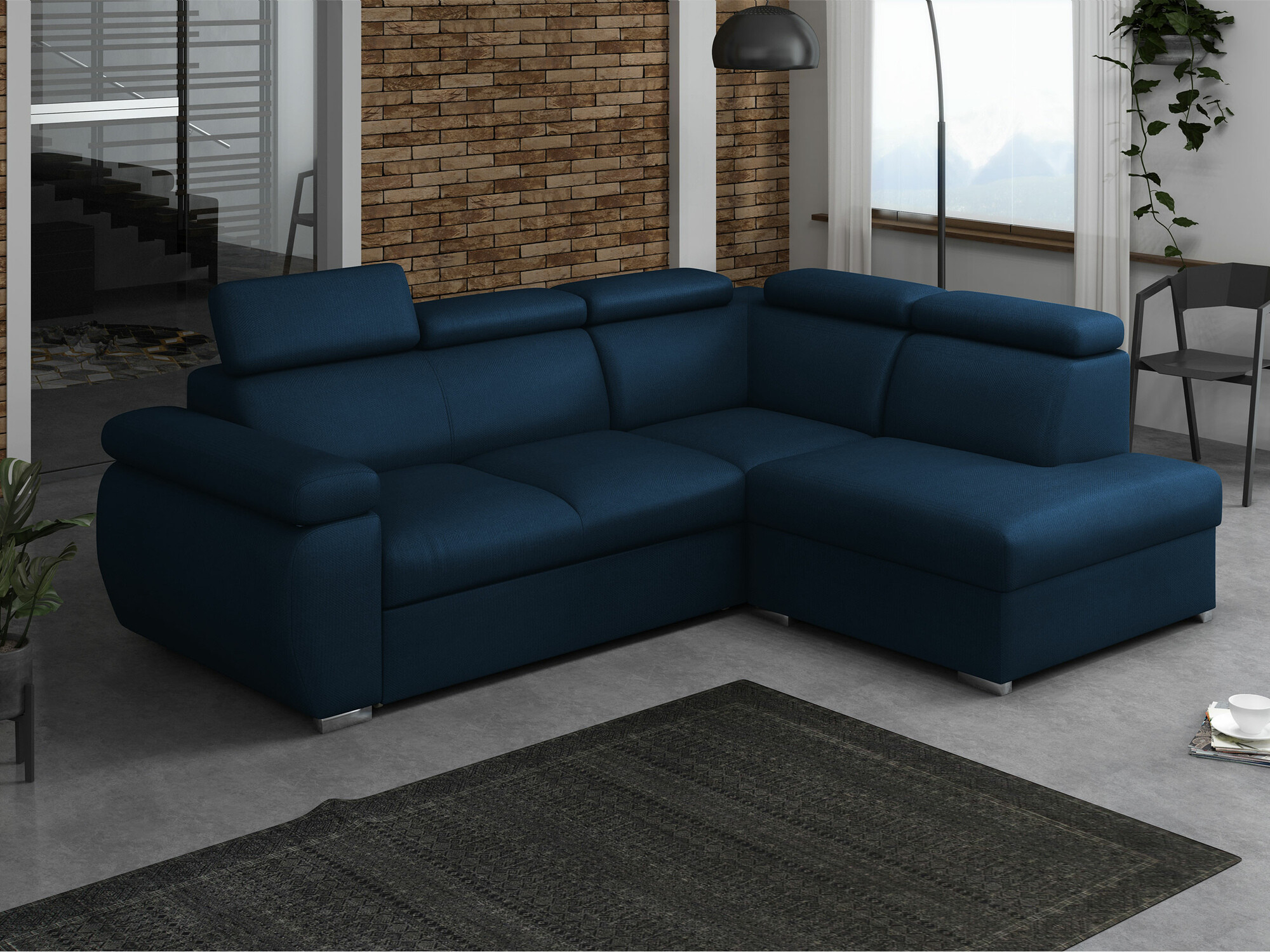 Ugaona sofa Columbus 161 (Kronos 09)