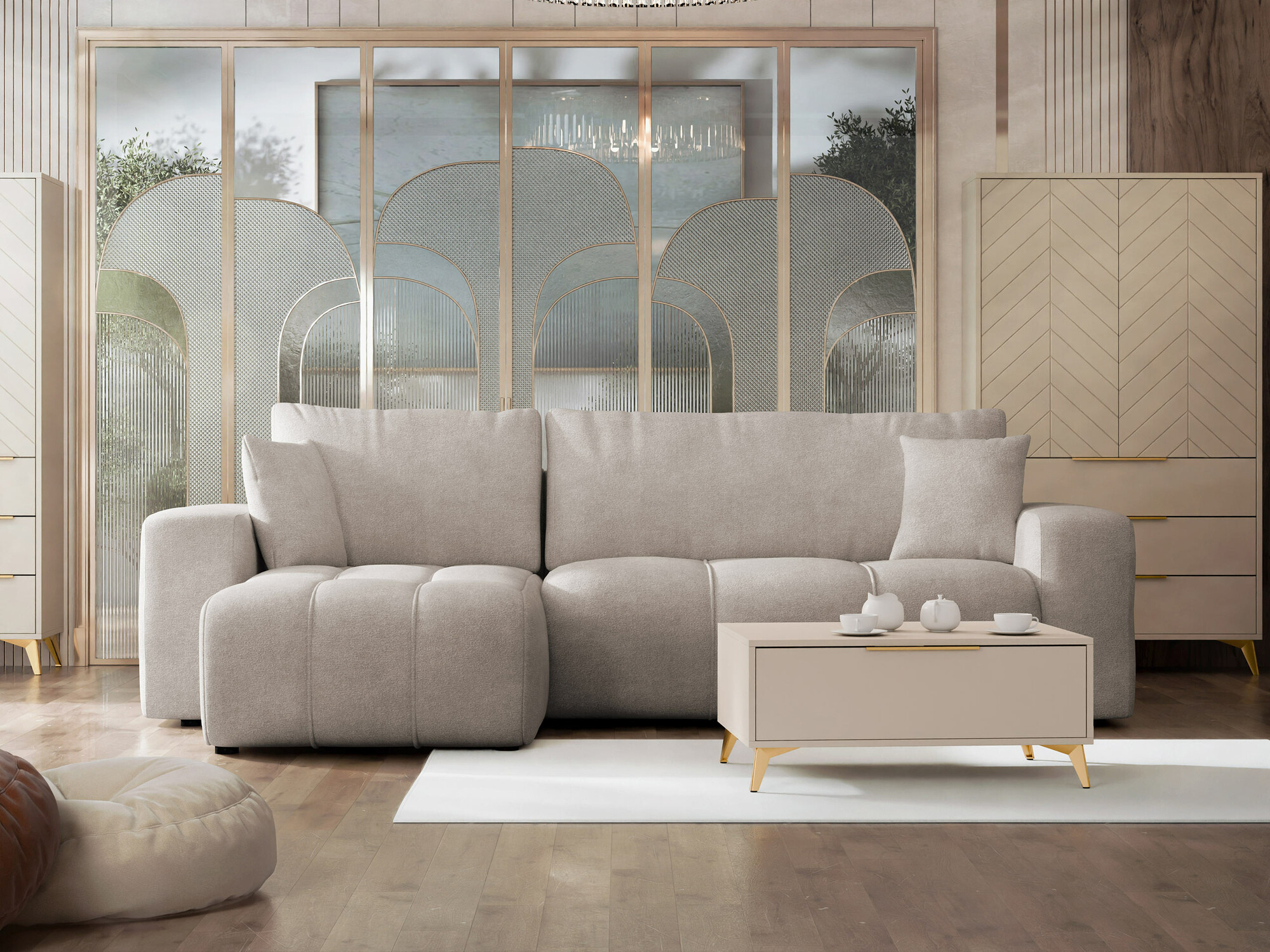 Ugaona sofa Comfivo 361 (Velo 623)