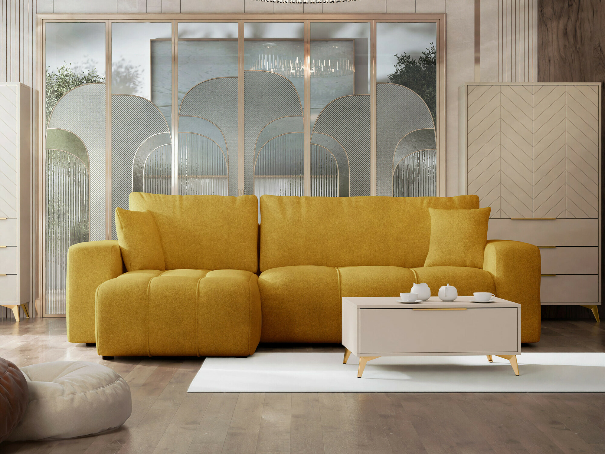 Ugaona sofa Comfivo 361 (Velo 626)