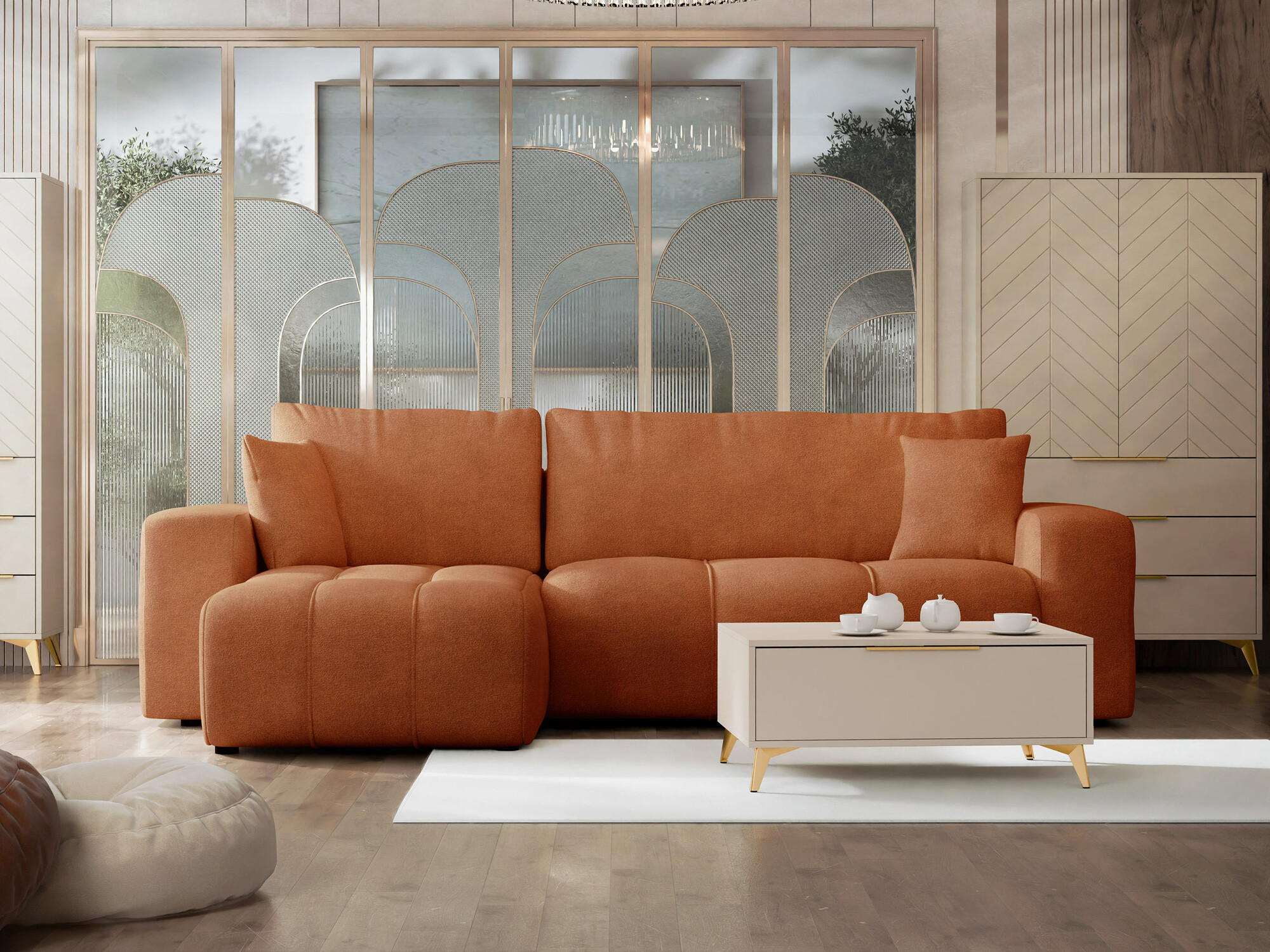 Ugaona sofa Comfivo 361 (Velo 627)