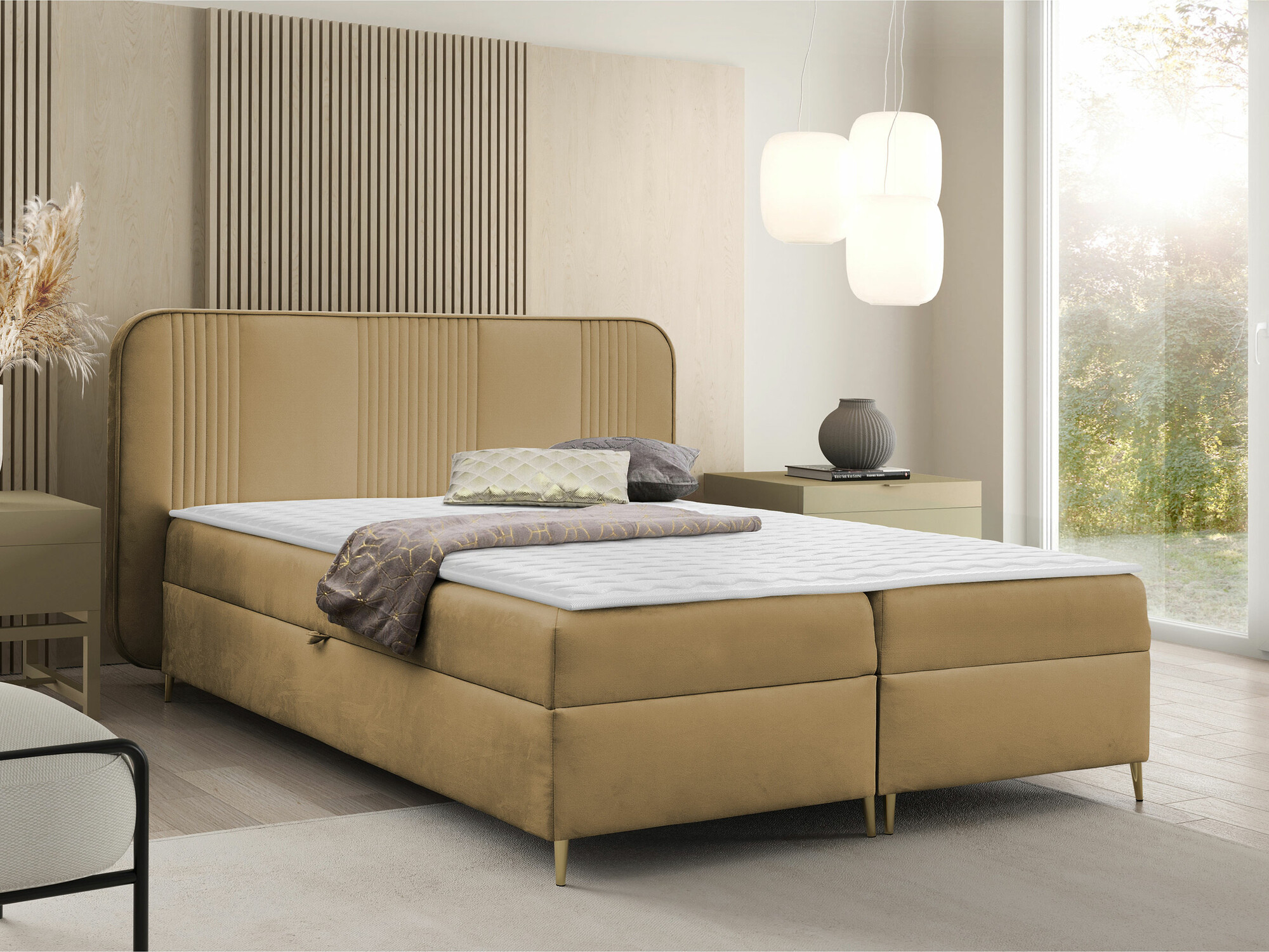 Boxspring krevet Baltimore 196 (Magic Velvet 2206)