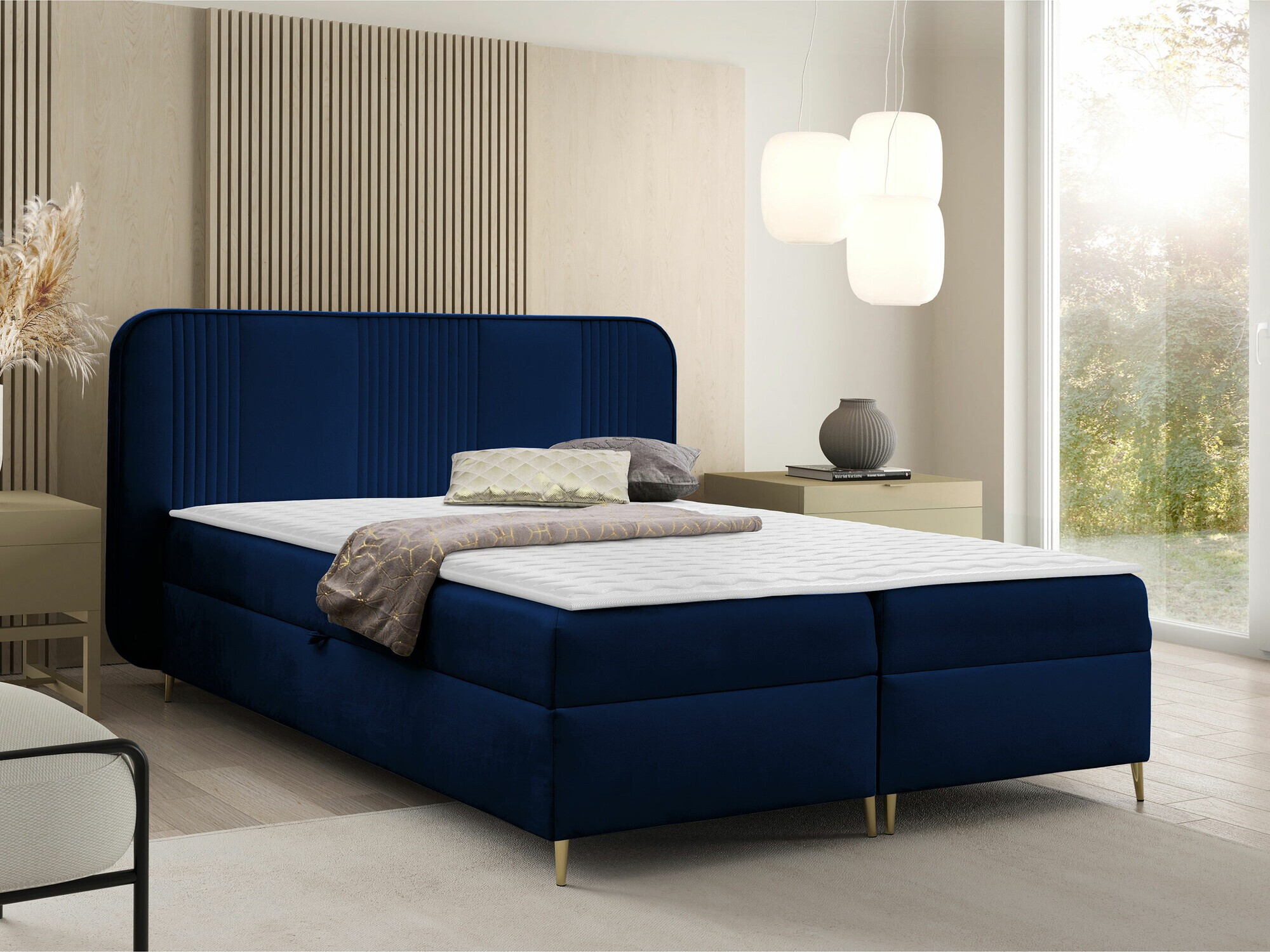 Boxspring krevet Baltimore 196 (Magic Velvet 2216)