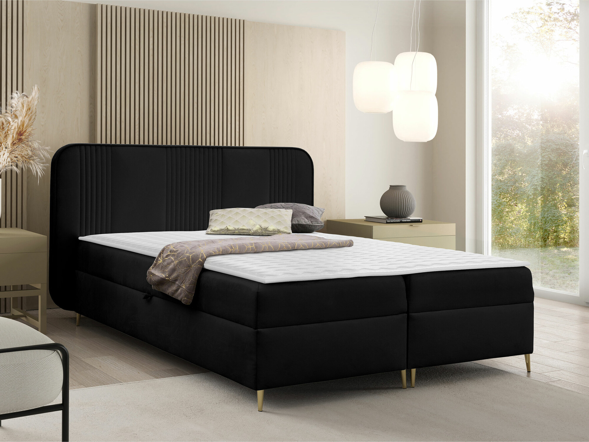 Boxspring krevet Baltimore 196 (Magic Velvet 2219)