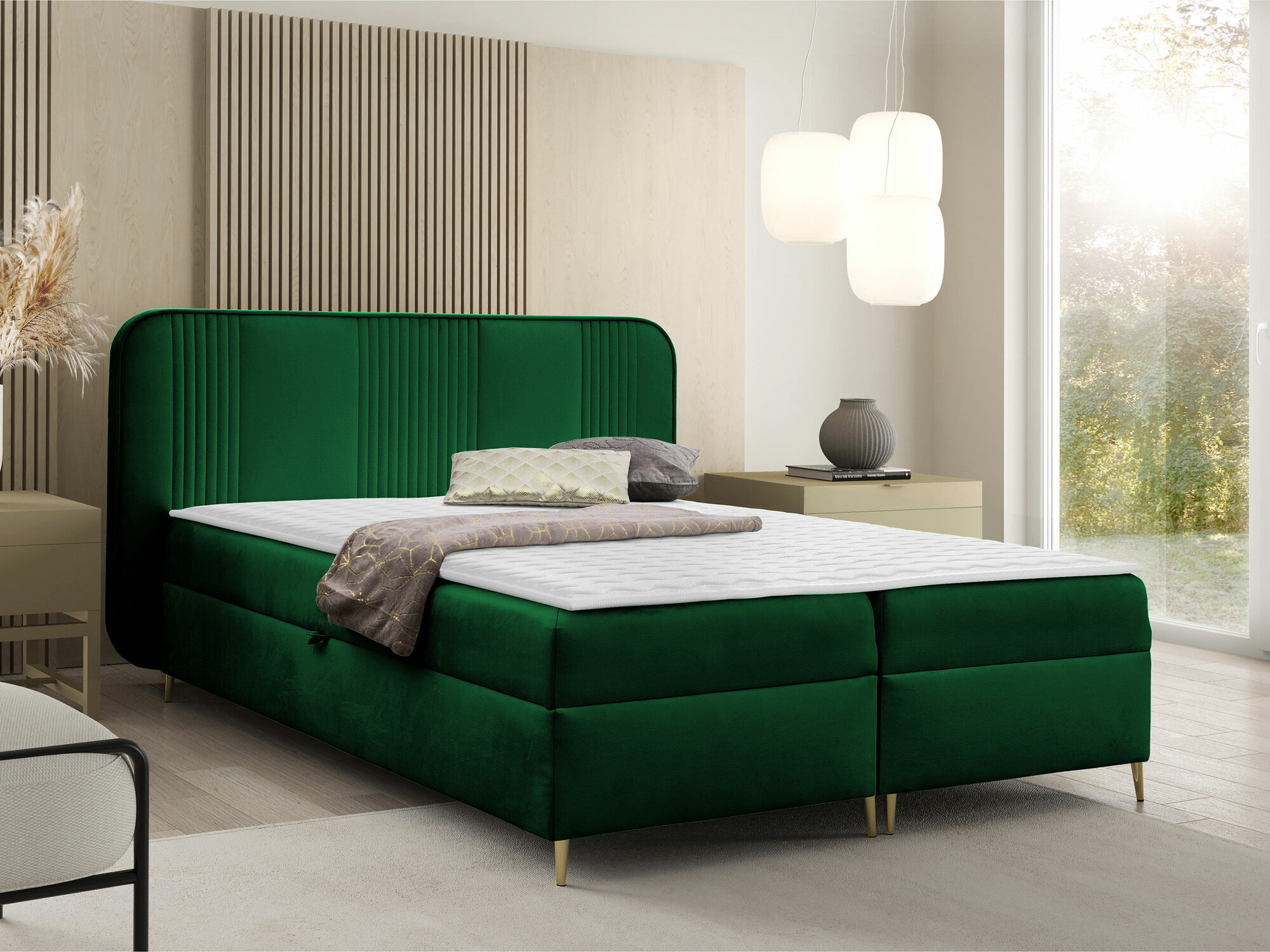 Boxspring krevet Baltimore 196 (Magic Velvet 2225)