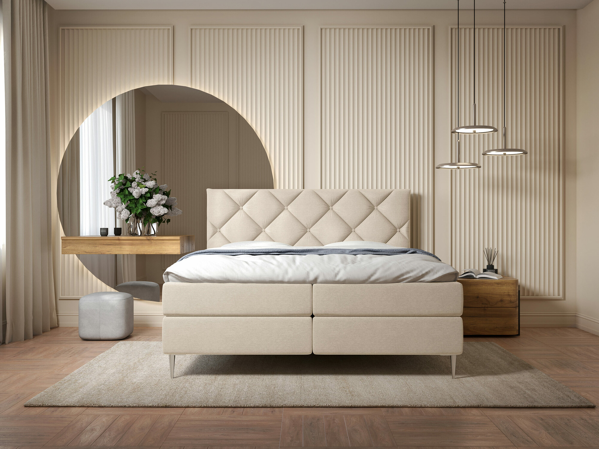 Boxspring krevet ComfiDream Myrel (Verita 03)