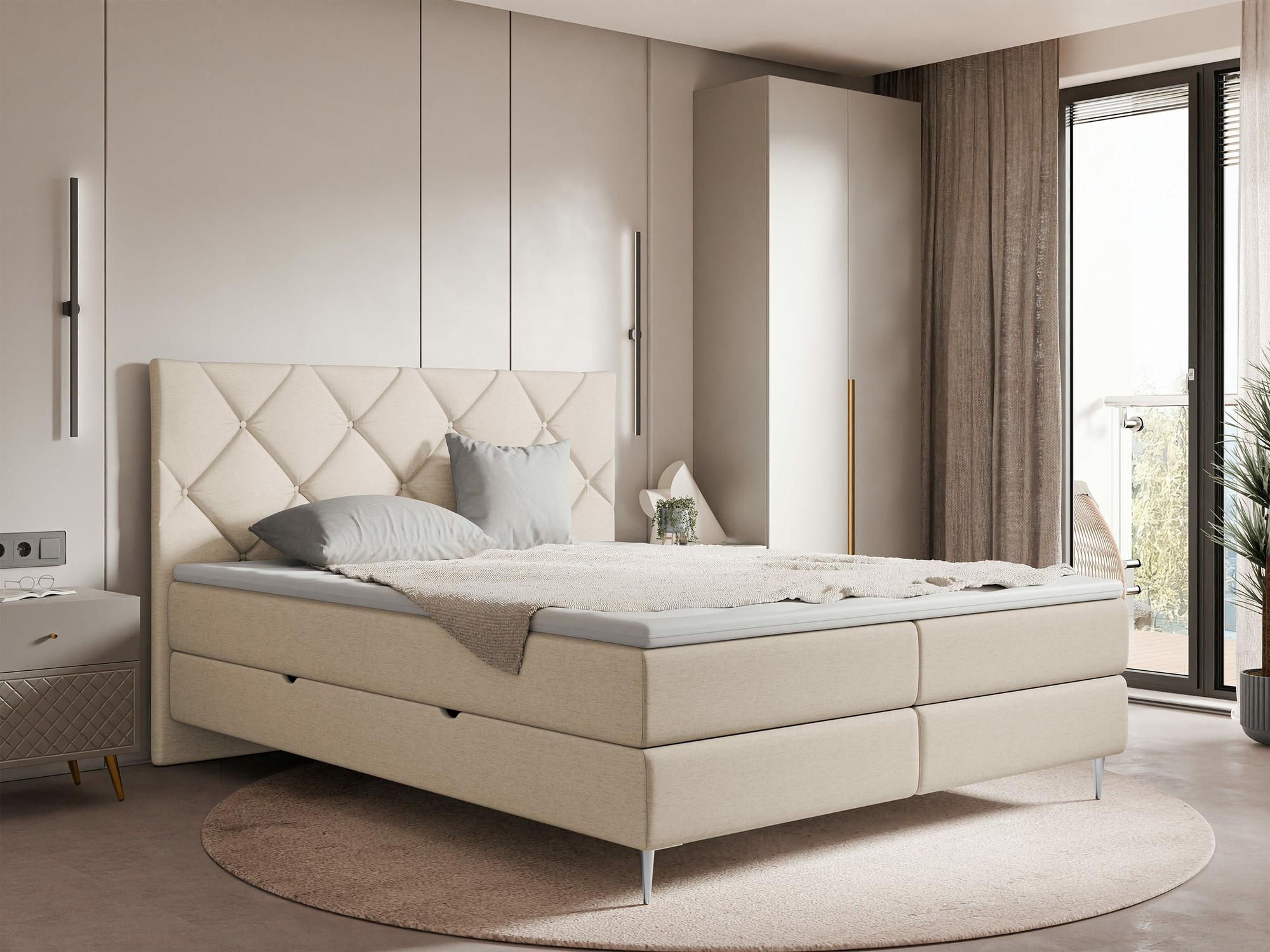 Boxspring krevet ComfiDream Myrel (Verita 03)