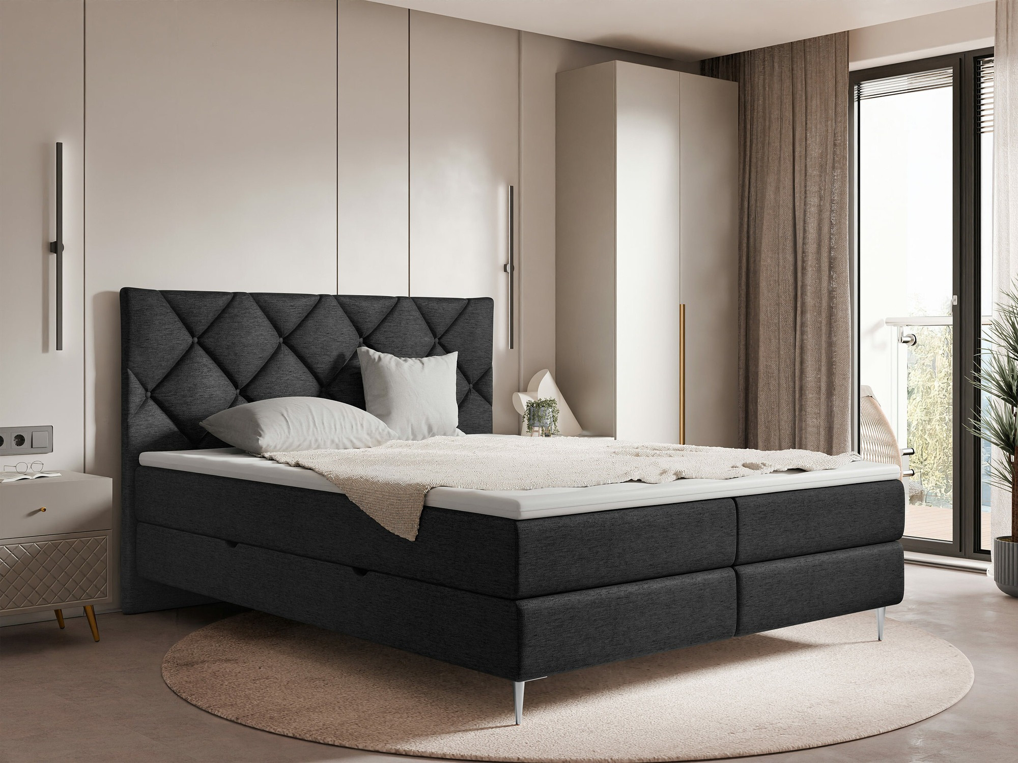 Boxspring krevet ComfiDream Myrel (Verita 98)