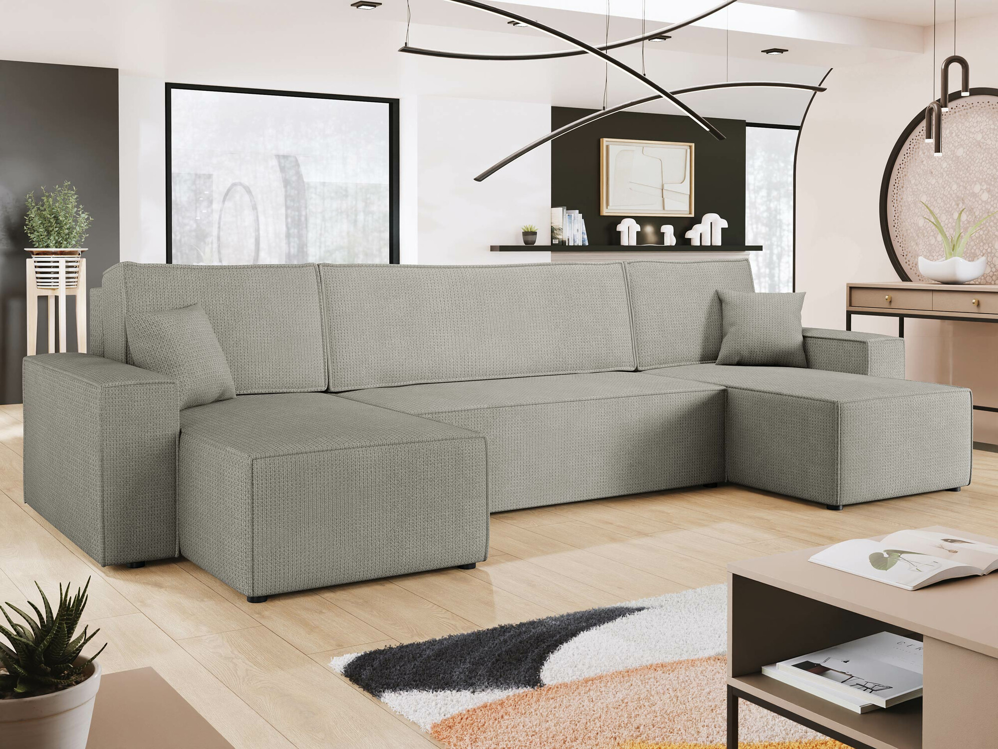 Ugaona sofa Shelton 101 (Lima 50)