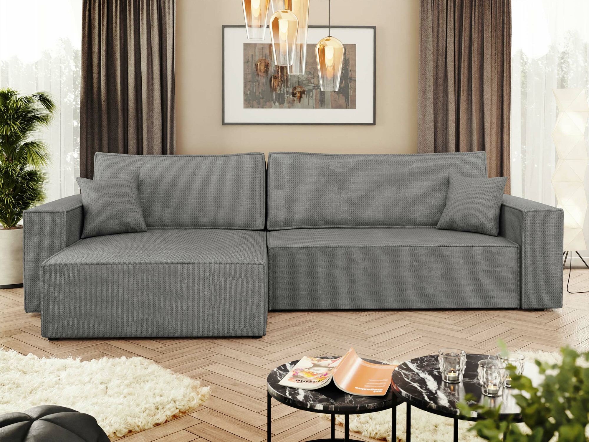 Ugaona sofa Shelton 107 (Lima 27)