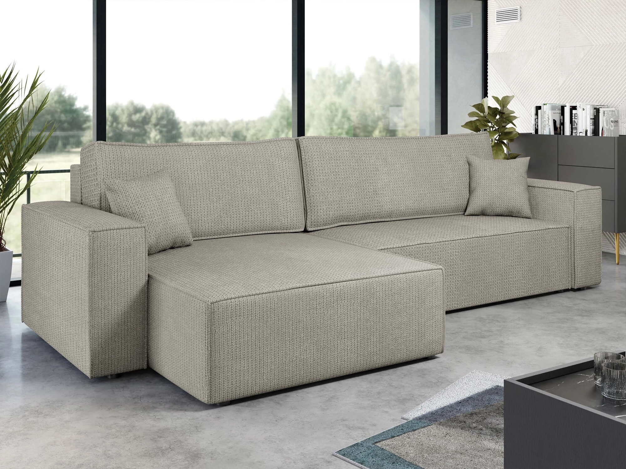 Ugaona sofa Shelton 107 (Lima 50)