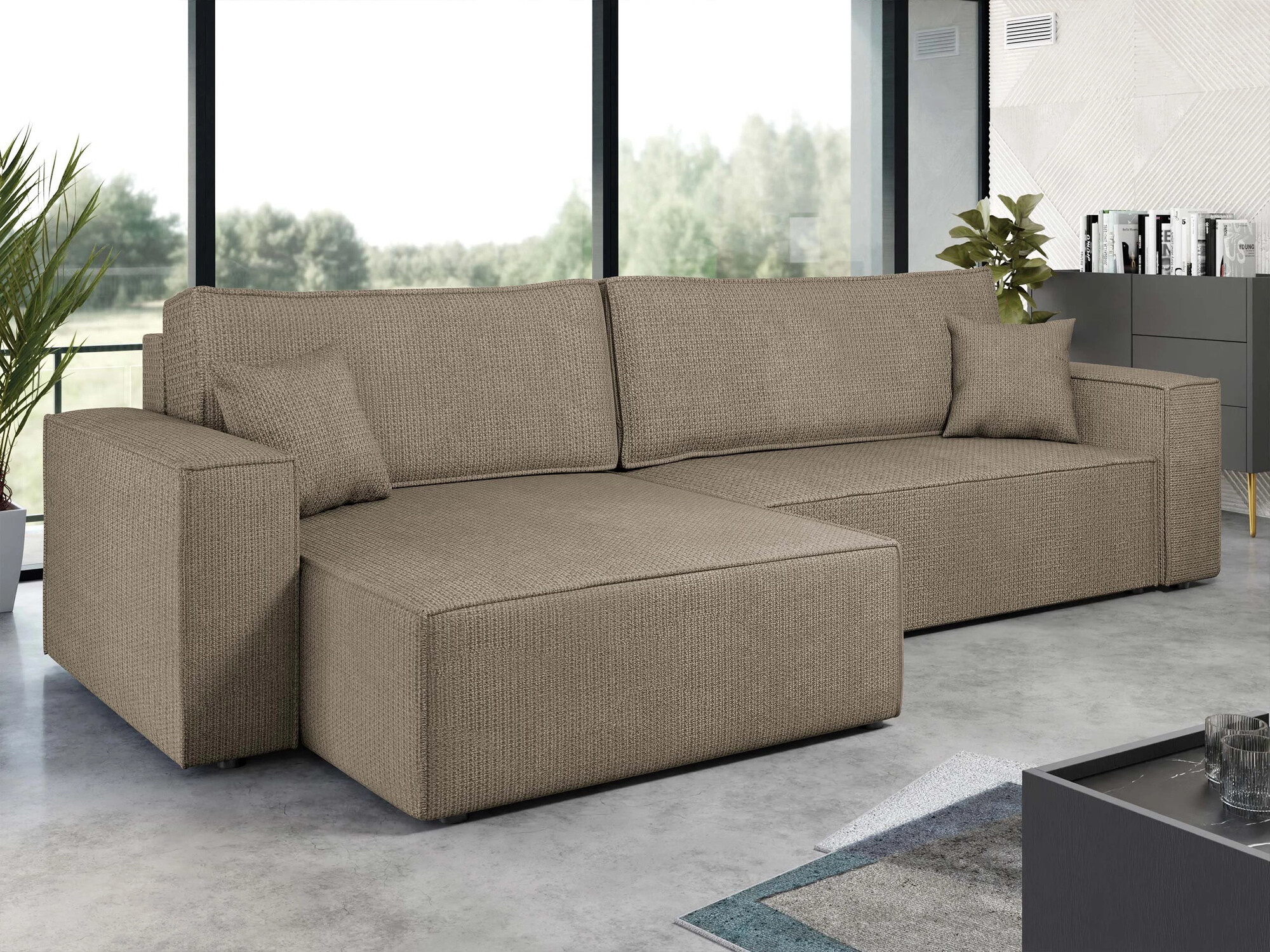 Ugaona sofa Shelton 107 (Lima 80)