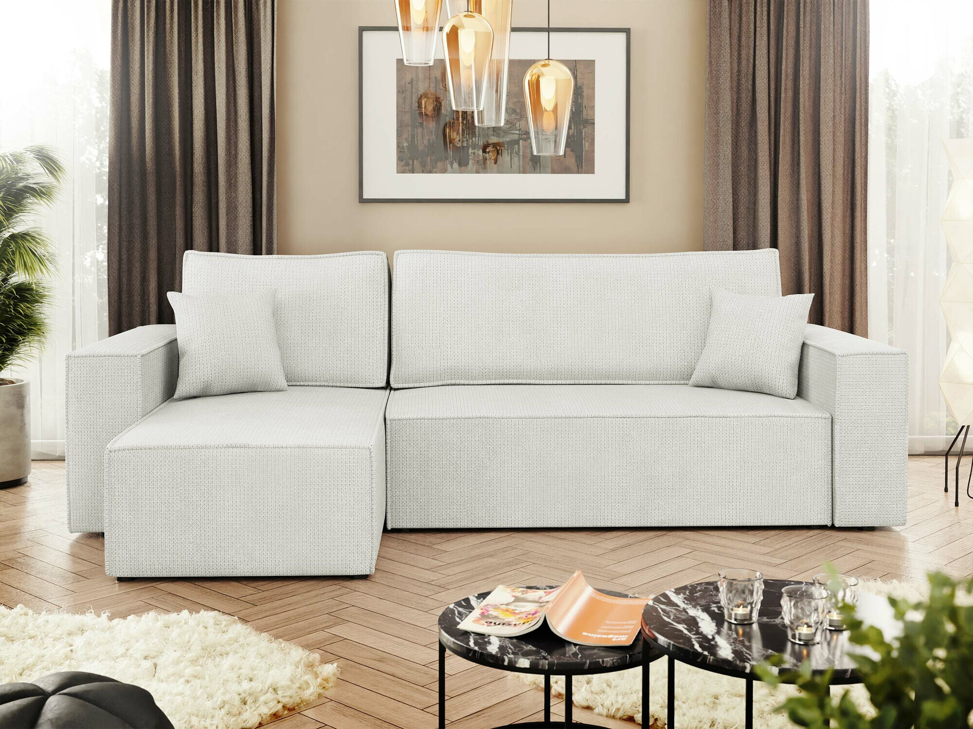 Ugaona sofa Shelton 100 (Lima 16)