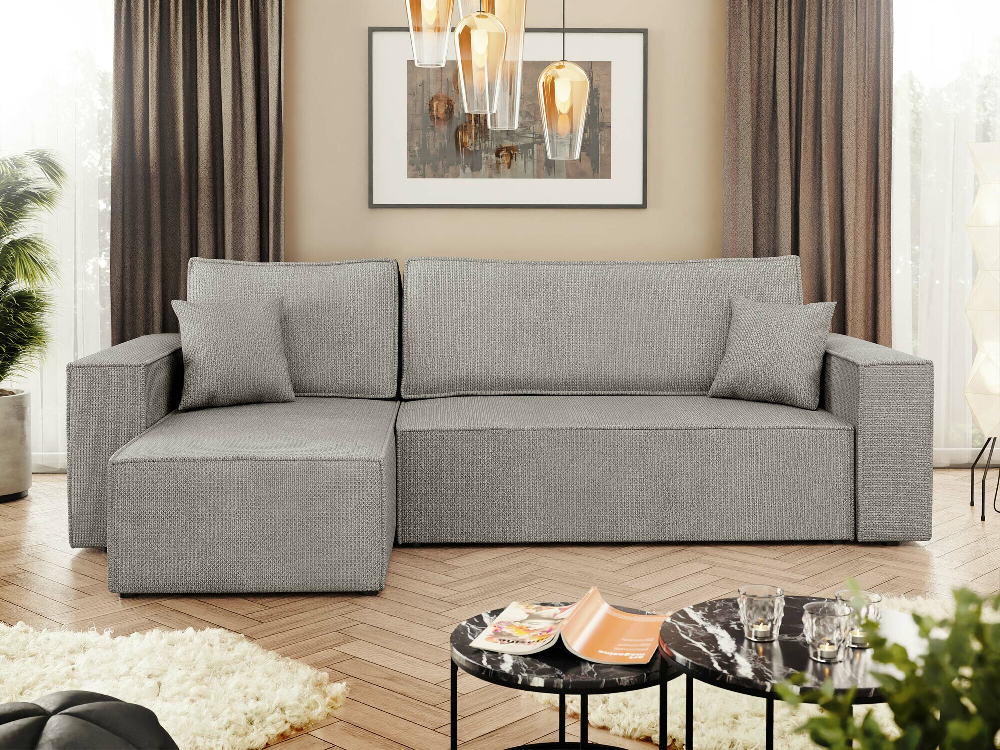 Ugaona sofa Shelton 100 (Lima 50)