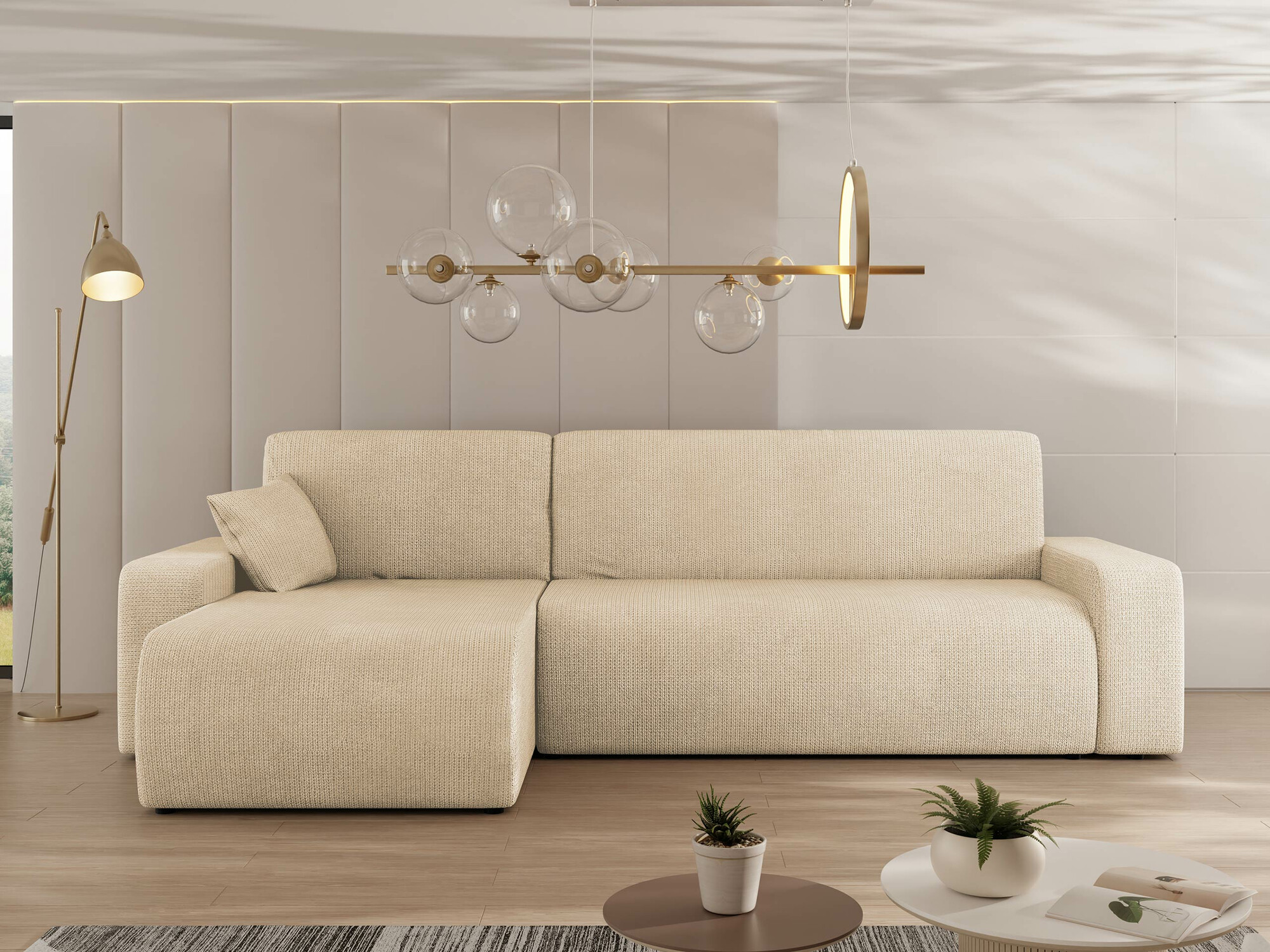 Ugaona sofa Shelton 102 (Lima 46)