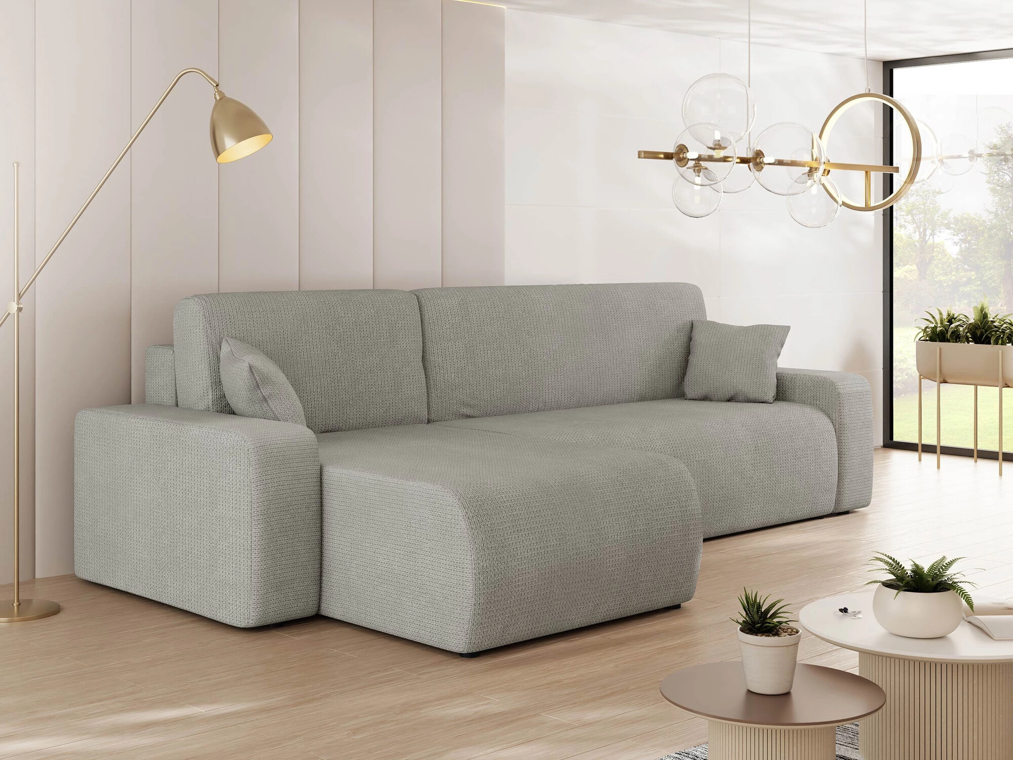 Ugaona sofa Shelton 102 (Lima 50)