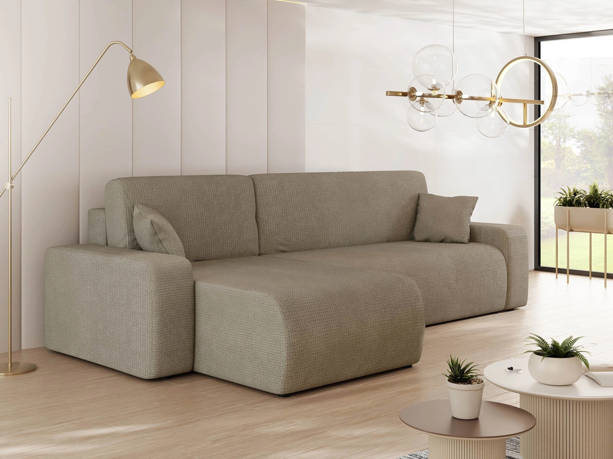 Ugaona sofa Shelton 102 (Lima 80)