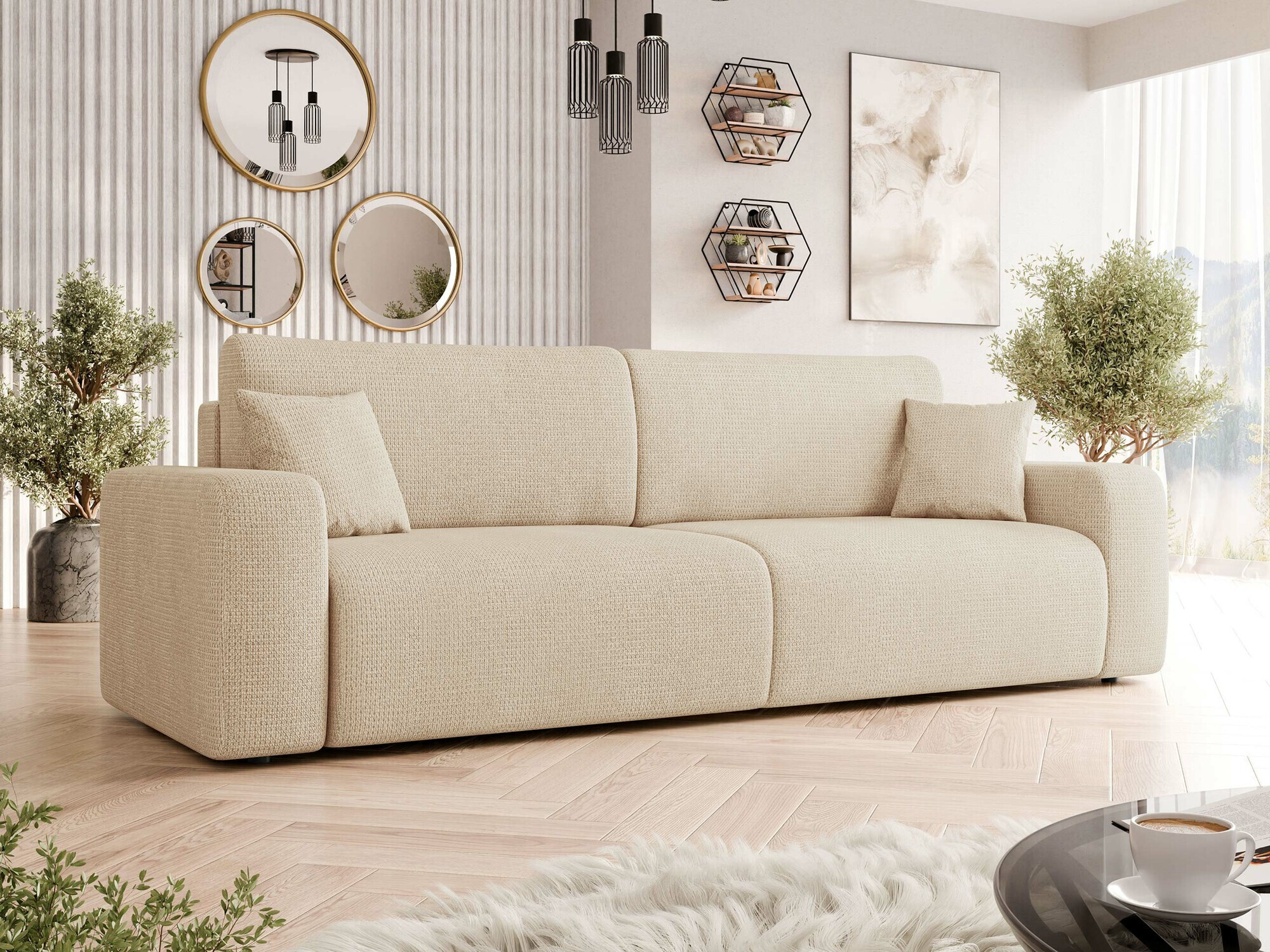 Sofa na razvlačenje Shelton 104 (Lima 46)