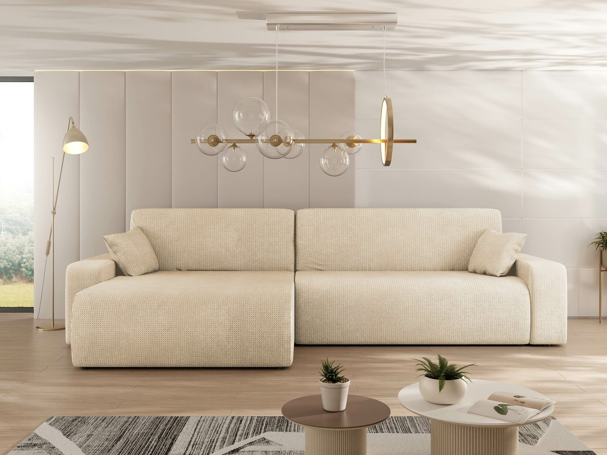 Ugaona sofa Shelton 108 (Lima 46)