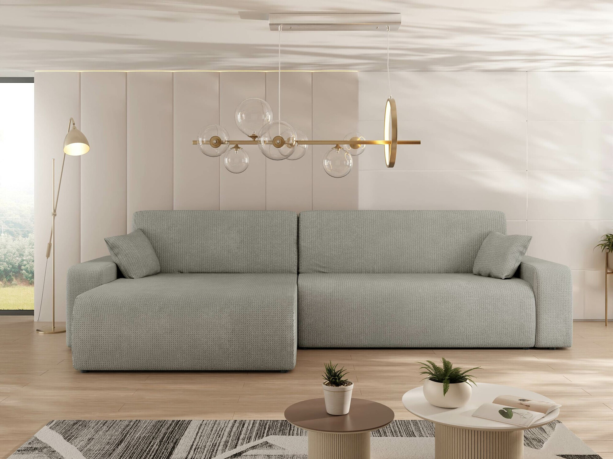 Ugaona sofa Shelton 108 (Lima 50)
